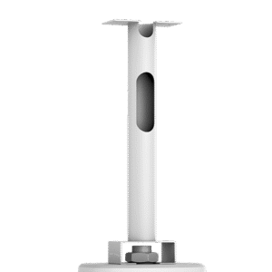Barra de Extensión para Cámara de Estacionamiento / L300-R35 / SPCC / Color Blanco Hikvision / Ajuste de Altura / Cableado Integrado