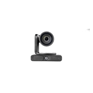 Cámara PTZ 4K Dual | Microsoft Teams Certified | 12x Zoom Óptico + Lente Panorámico 119° | Triple Micrófono Array | AI Auto-Framing | Speaker Tracking | Smart Gallery | PoE+ | USB 3.0