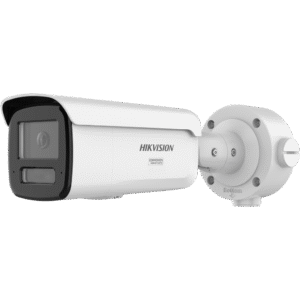 Bala IP 6 Megapixel / Lente 4 mm / Dual Light (60 mts IR + 60 mts Luz Blanca ) / Darkfighter S / Exterior IP67  / WDR 130 dB / 4 Analíticos: AcuSense, Deteccion Facial, Conteo de Personas por Cruce y Zona