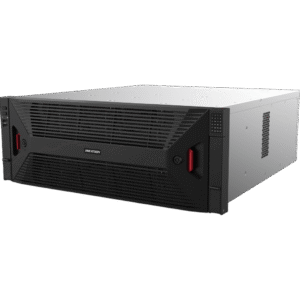 NVR 32 Megapixel (8K) / 256 canales IP / 30 Bahías de Disco Duro (600 TB) / 4 Puertos de Red / Soporta RAID con Hot Swap / ACUSENSE / ANPR