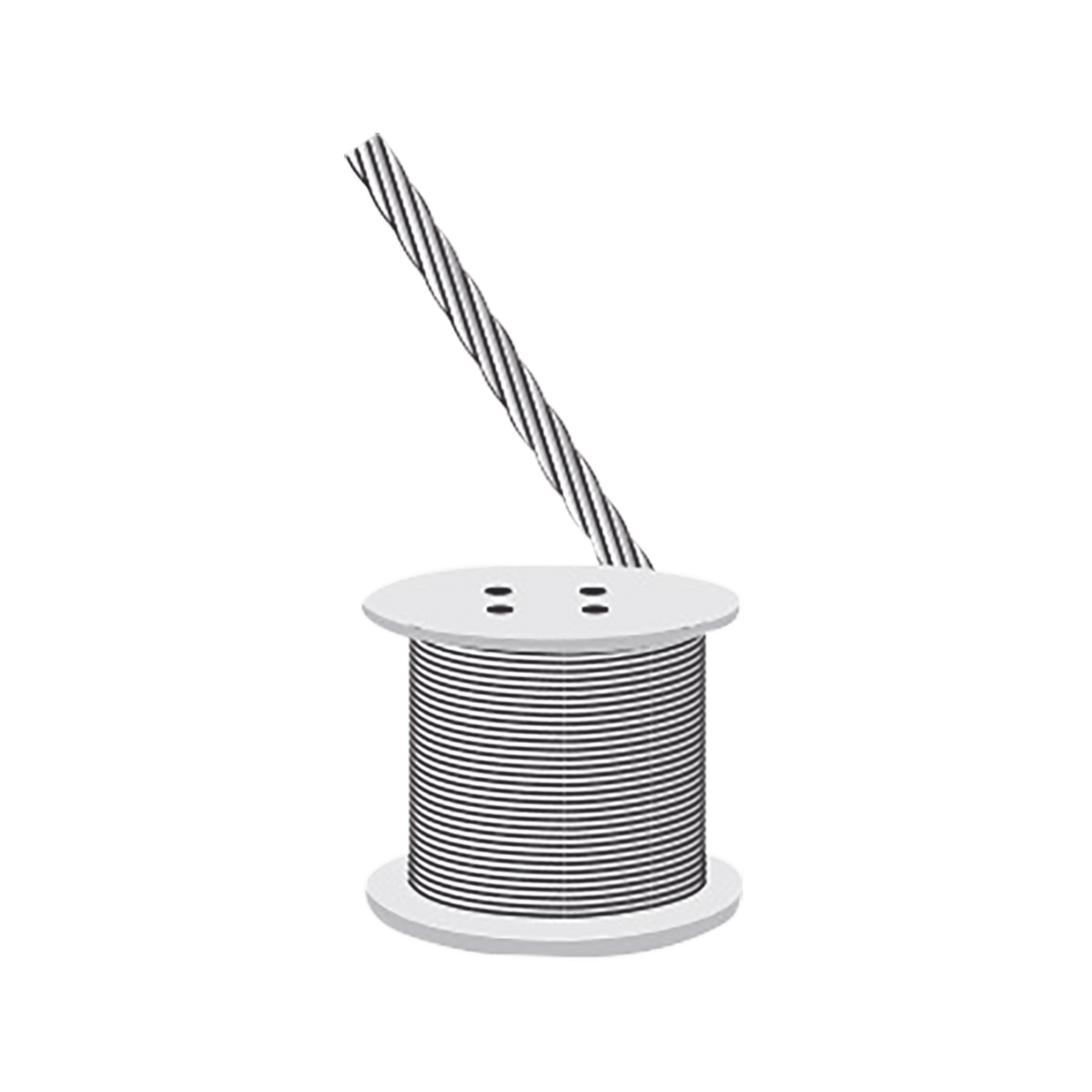 Cable de Retenida 7 Hilos , Resistencia 600 kg, Diámetro 1/8" (retazo 110 m). Acero Galvanizado