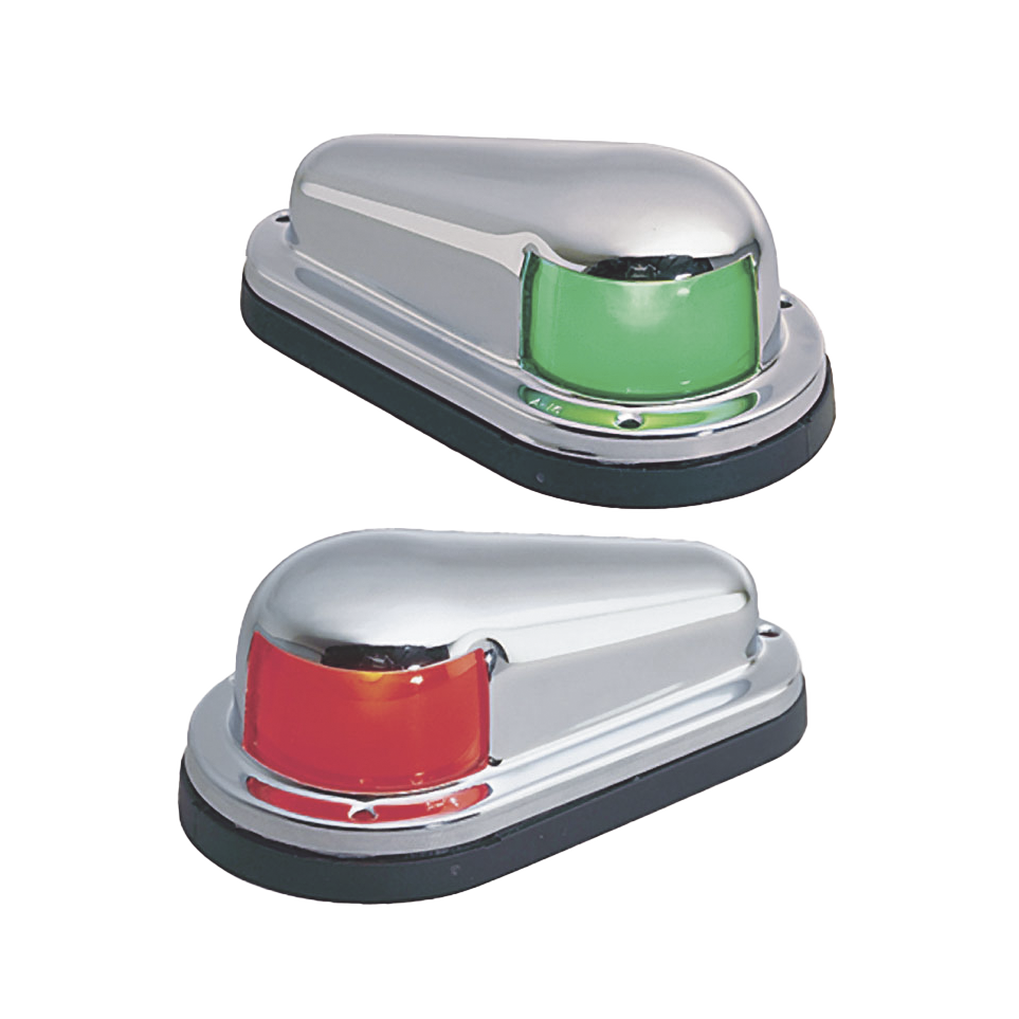 Luz de Navegación, 1 Milla Certificada A-16, Uso de Reemplazo, Embarcaciones a Vela/Motor hasta 12m, Material Latón/Acero Inoxidable, Base Polímero, Acabado Cromado/Pulido, 12V, 10W, Contactos Dorados