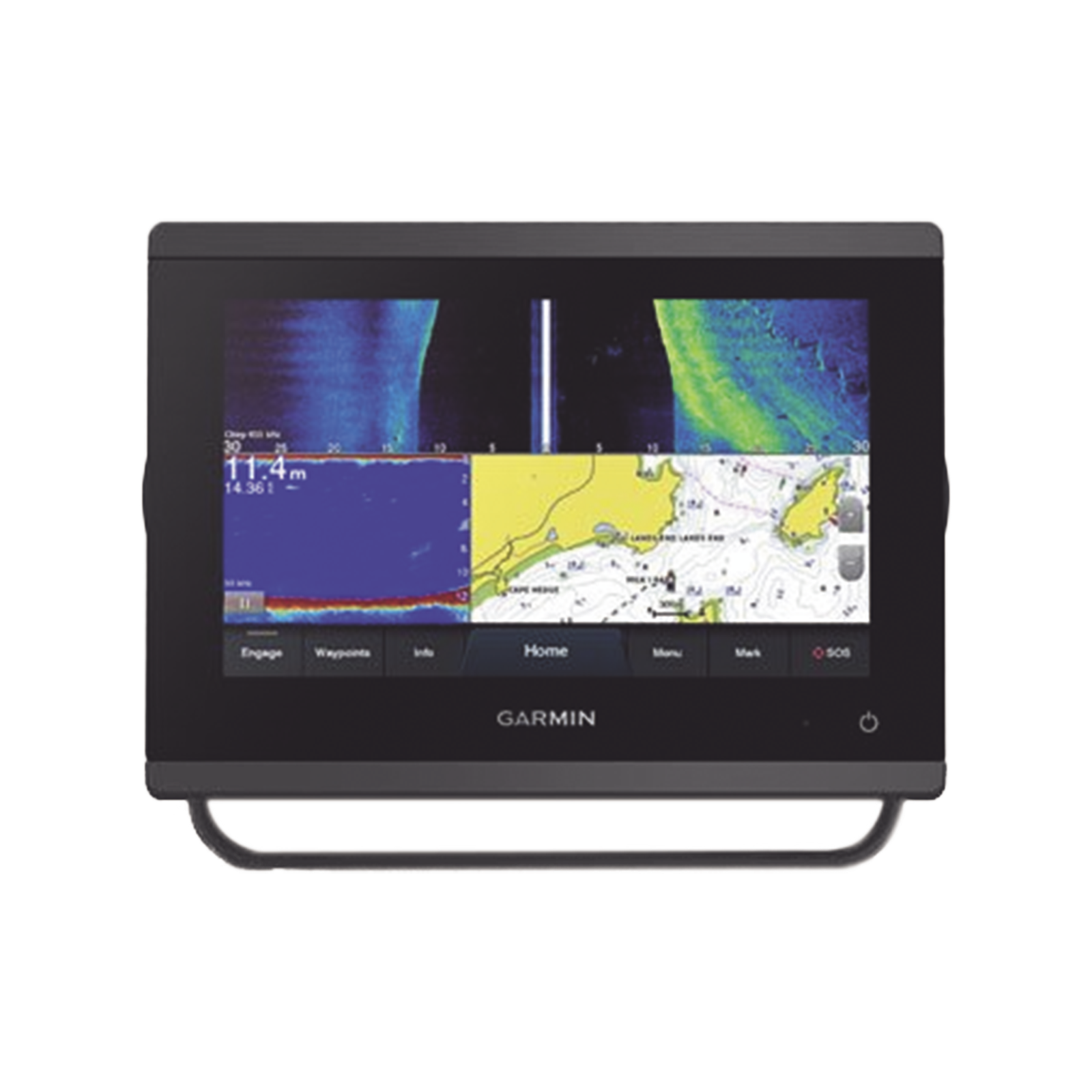 Plotter de Navegación GPSMAP 723xsv / Pantalla Táctil WSVGA 7" / Resolución 1024x600 / Compatible con GPS, GLONASS y Galileo / Receptor de Alta Sensibilidad 10 Hz / Compatible con NMEA 2000 y NMEA 0183 / Sonda CHIRP Integrada /