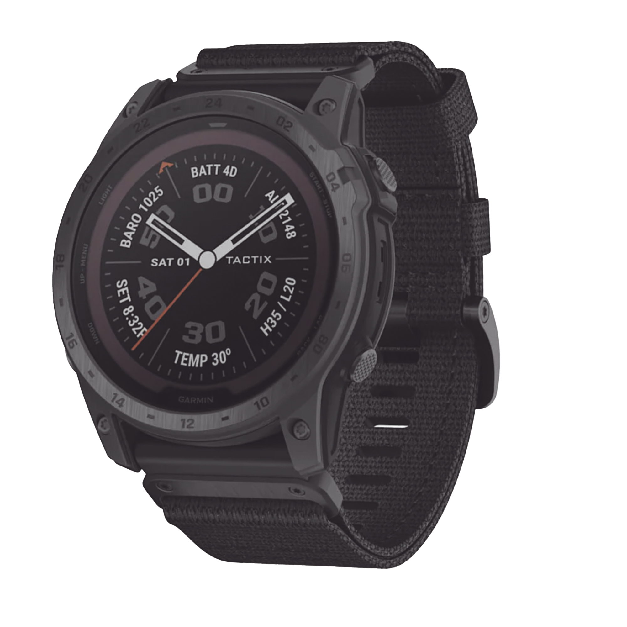 Reloj Garmin tactix® 7 – Pro Edition color negro en bisel de titanio,  multideporte con GPS ofrece funciones tácticas especializadas, así como mapas, música, funciones de entreno avanzadas.