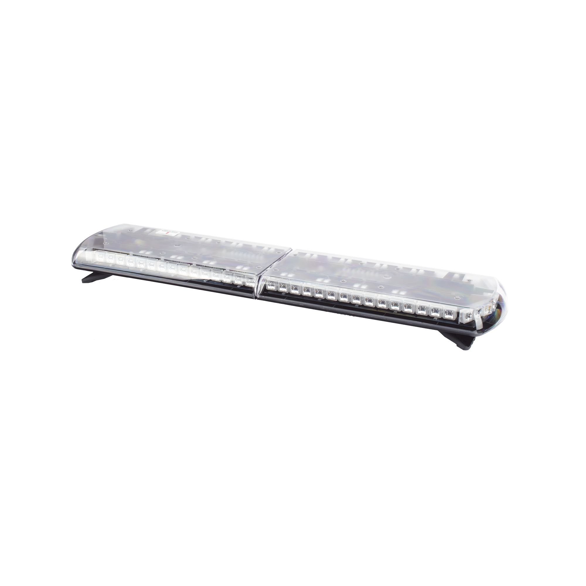 Torreta 48" Serie 12 con 130 LED, dual color rojo/azul/claro/ambar, ideal para equipar unidades de policia