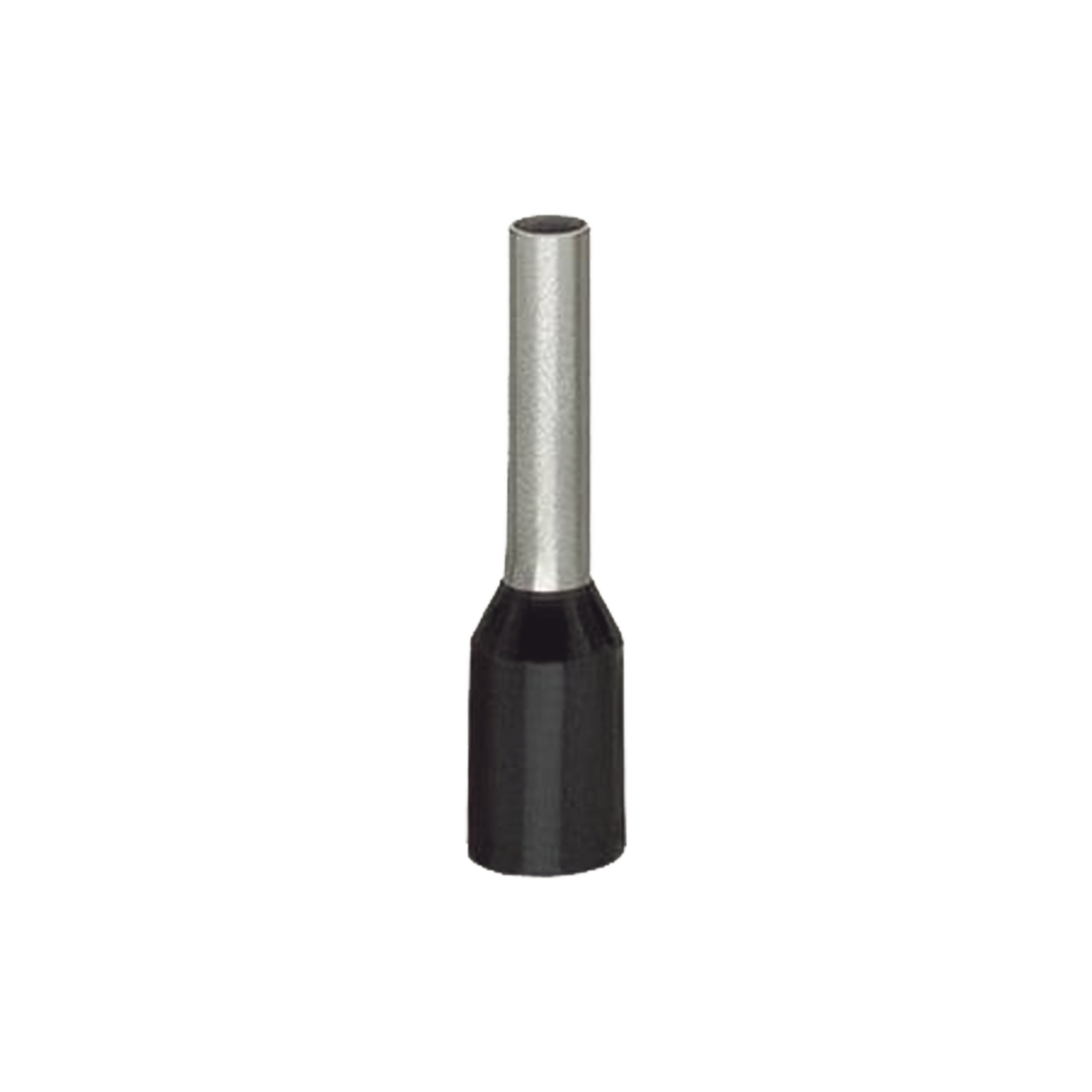 FERRUL PARA CALIBRE 1.5MM2 / 16 AWG / L: 12 L1: 6 D: 4 D1: 3,5 D2: 1,7 / COLOR: NEGRO