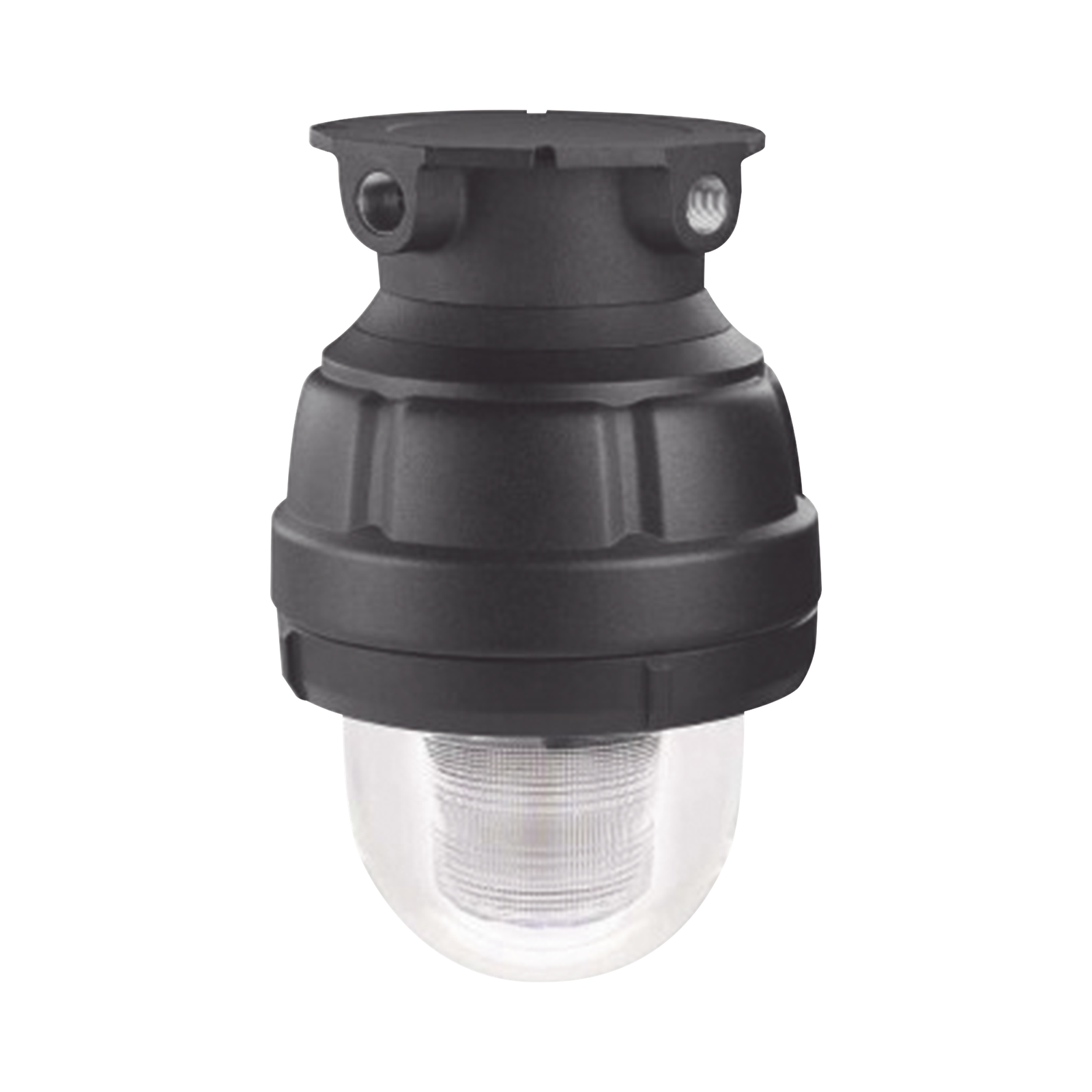 Luz estroboscópica a prueba de explosiones UL y cUL para Clase I, División 1, Grupo C y D; Clase I, División 2, Grupos A y B; Clase II, División 1, Grupos E, F y G; Clase III, 24 VCD, Color Claro, montaje no incluido