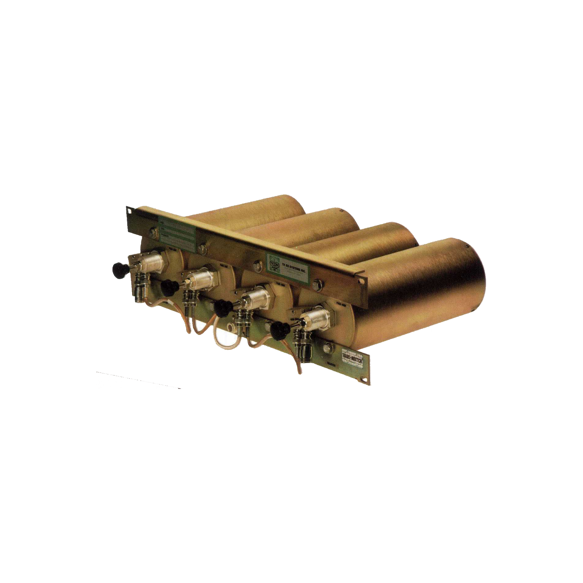 Duplexer Pasa Banda-Rechazo de Banda, 442-450 MHz, 4 Cavidades (4" Dia.) 5 MHz, 350 Watt, N Hem.