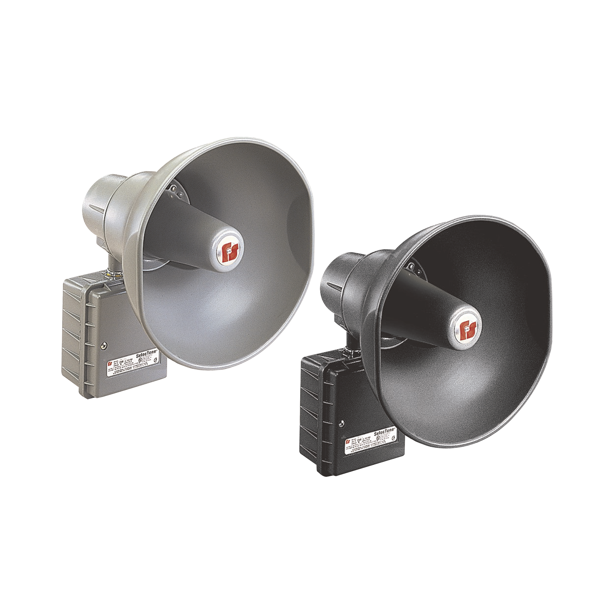 Altavoz amplificado 302GC SelecTone® de 30 W, para ubicaciones peligrosas Aprobado por CSFM y Listado por UL y cUL, 120 VCA