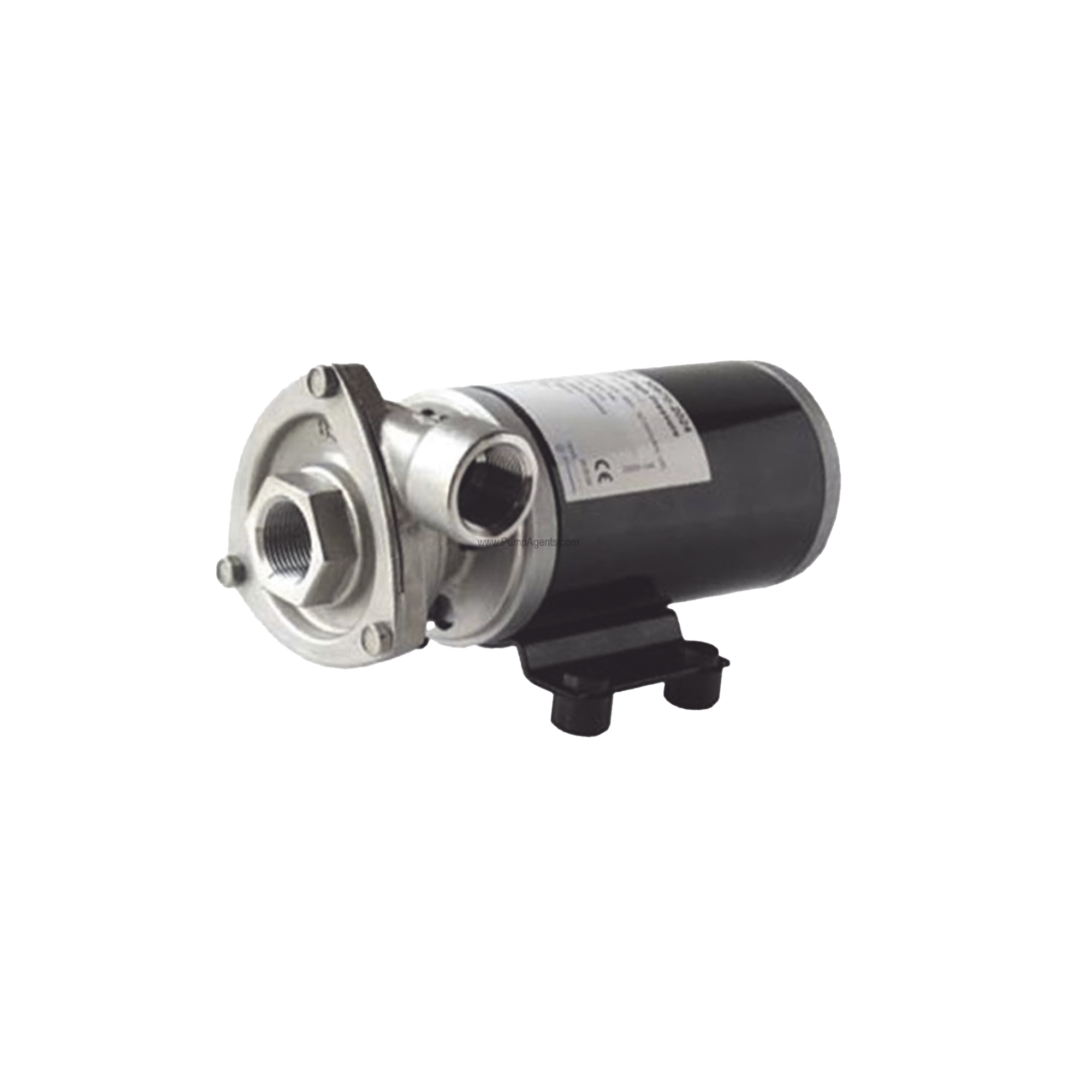 Bomba centrifuga Cyclone de alta presión a 12 Vcd, caudales de 21 GPM, presión máxima de 17 psi, en acero inoxidable