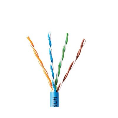 Bobina de Cable de 305 Metros (1000 Pies) / UTP Cat6 / Color Azul / UL, CMR, SPNLS / Probado a 350 Mhz / Para Aplicaciones de CCTV, Redes de Datos, IP Megapixel, Control RS485