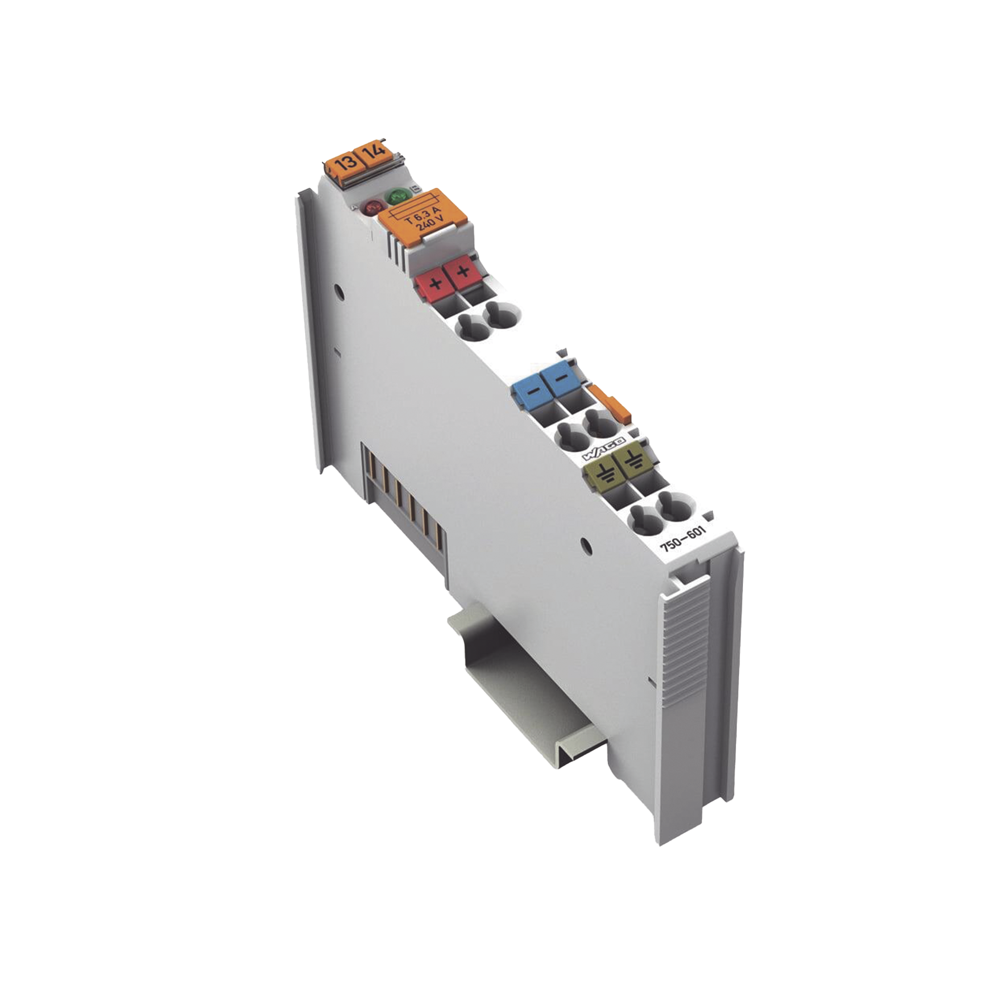 Fuente de Alimentación / 24 VDC / 6.3 A / Portafusible / CAGE CLAMP® / LED Indicadores / IP20 / DIN-35 Rail