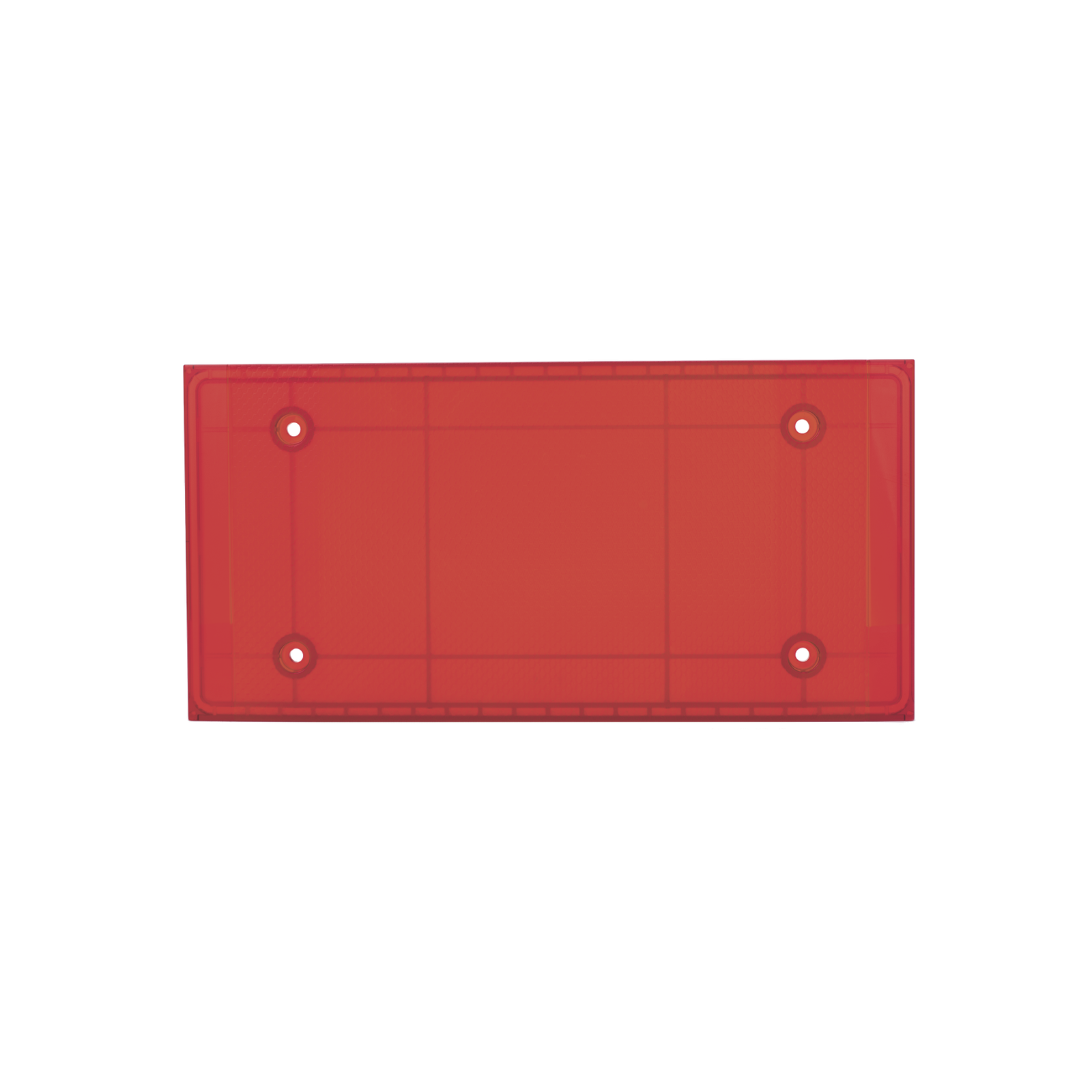Domo Central Pequeño de reemplazo para barra de luces SP216 de la marca SignalPro, Color Rojo