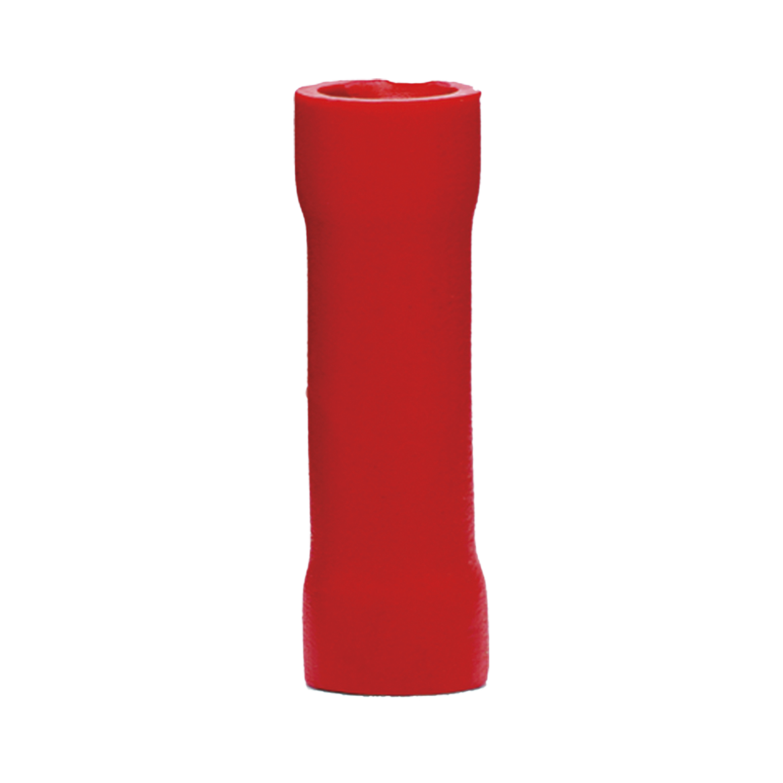 Conector a tope aislado / 22 - 16 AWG / Rojo / Paquete de 25 piezas