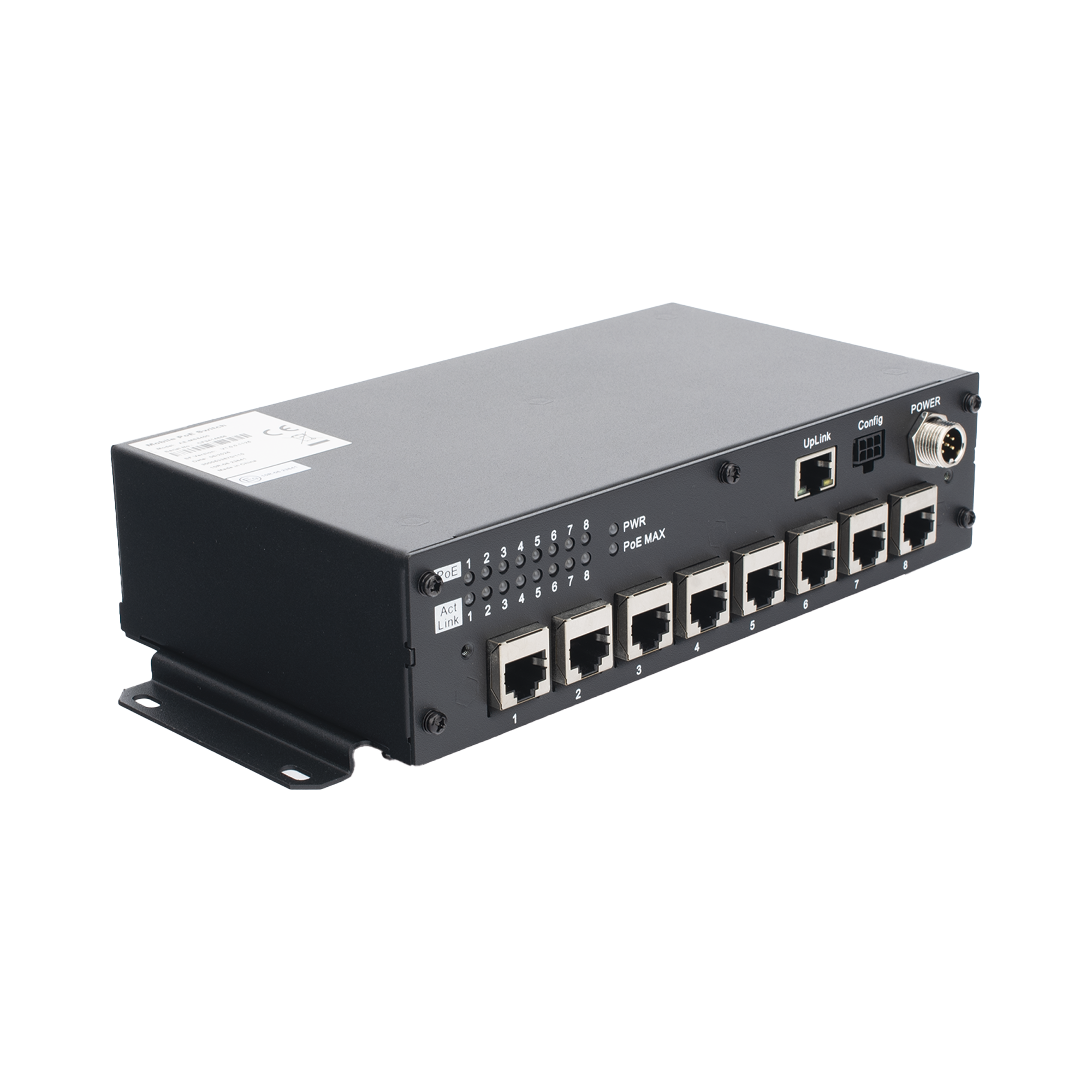 Switch PoE para Soluciones Moviles / Conexión RJ45