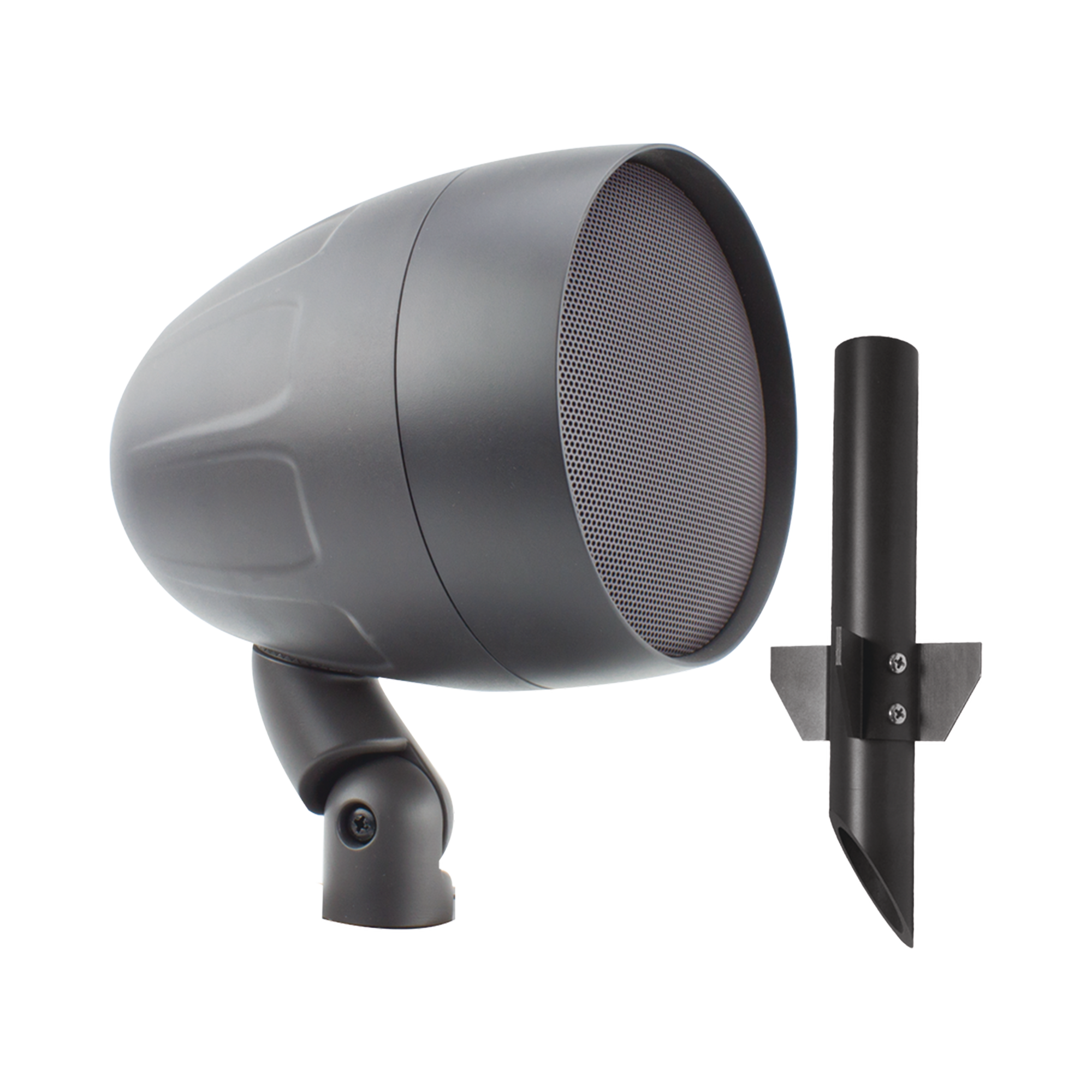 exterior | altavoz de 2 vías | Acoustiscape 8in | 64 Watts | 8 ohms| 70V/100V | Switchable | incluye estaca