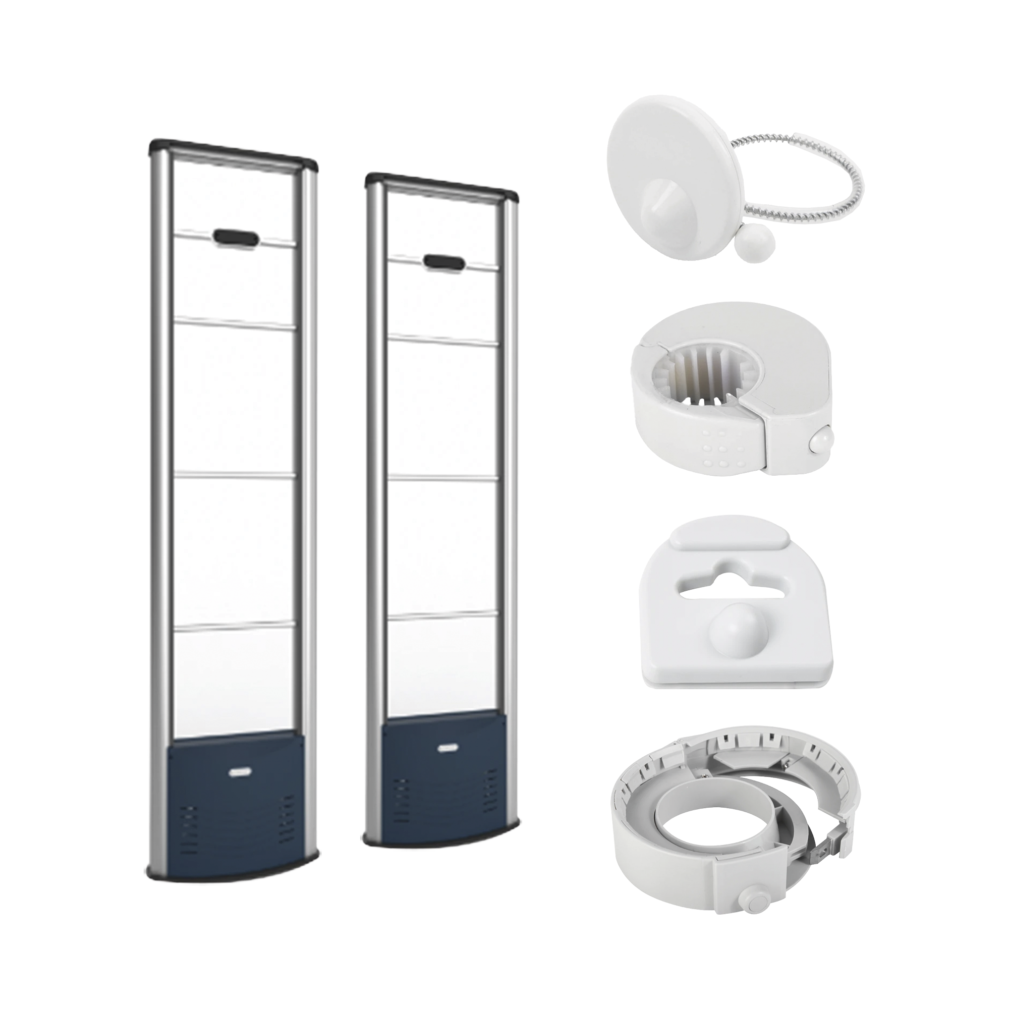 Kit de Arcos EAS para Protección de Ropa, Botellas, con Accesorios RX, TX 8.2 MHz hasta 1.8 m