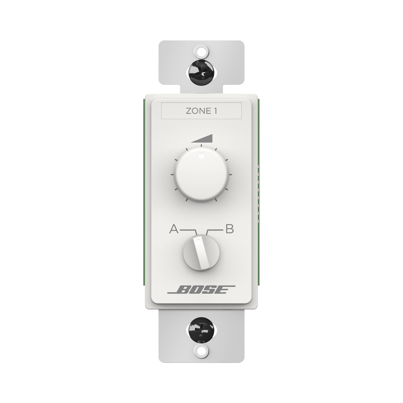 Contolador de Volumen y Selector de fuente 2 pasos | Compatible con Amplificadores Freespace, Veritas y Powerspace+ | Blanco