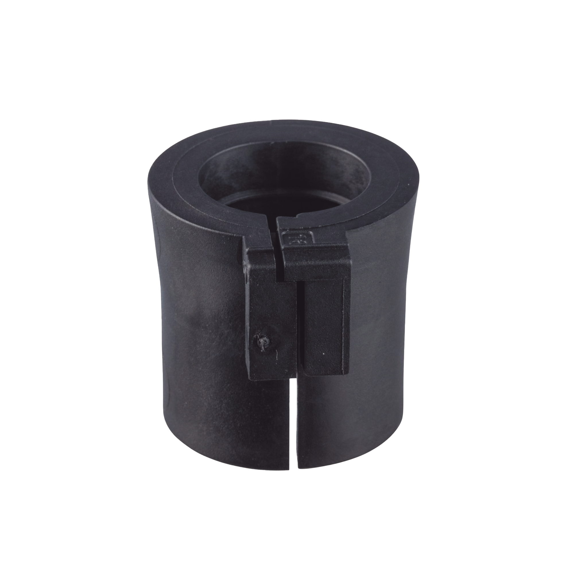 Pasacable de Entrada Sencilla y Pequeña 0.63"-0.67", para Cables Terminados, Color Negro. Paquete de 4 Piezas
