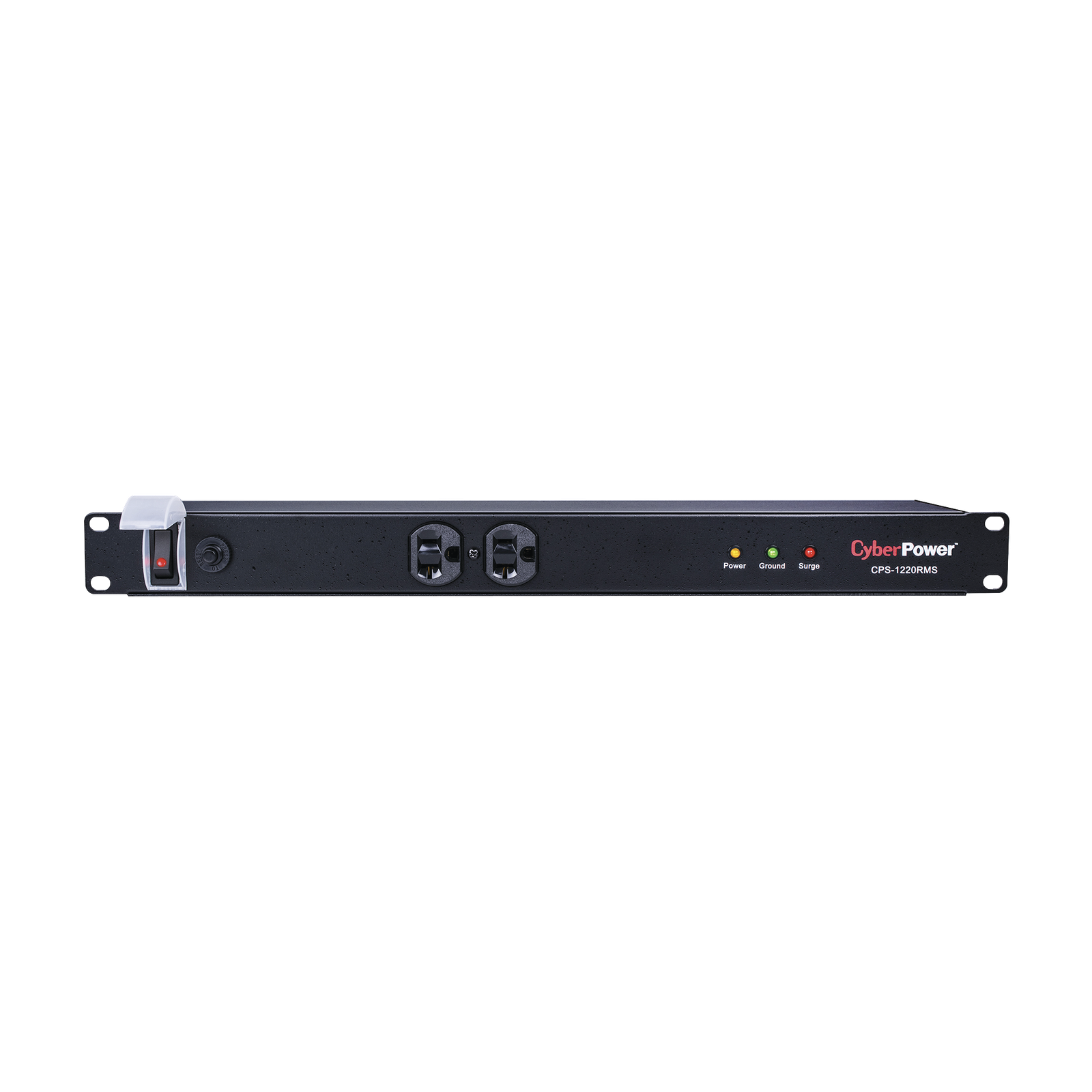 Supresor de Picos de 1800J En Rack Con 2 Tomas NEMA 5-20R y 10 NEMA 5-20R Traseras Con Circuit Breaker de 20A, Clavija NEMA 5-20P