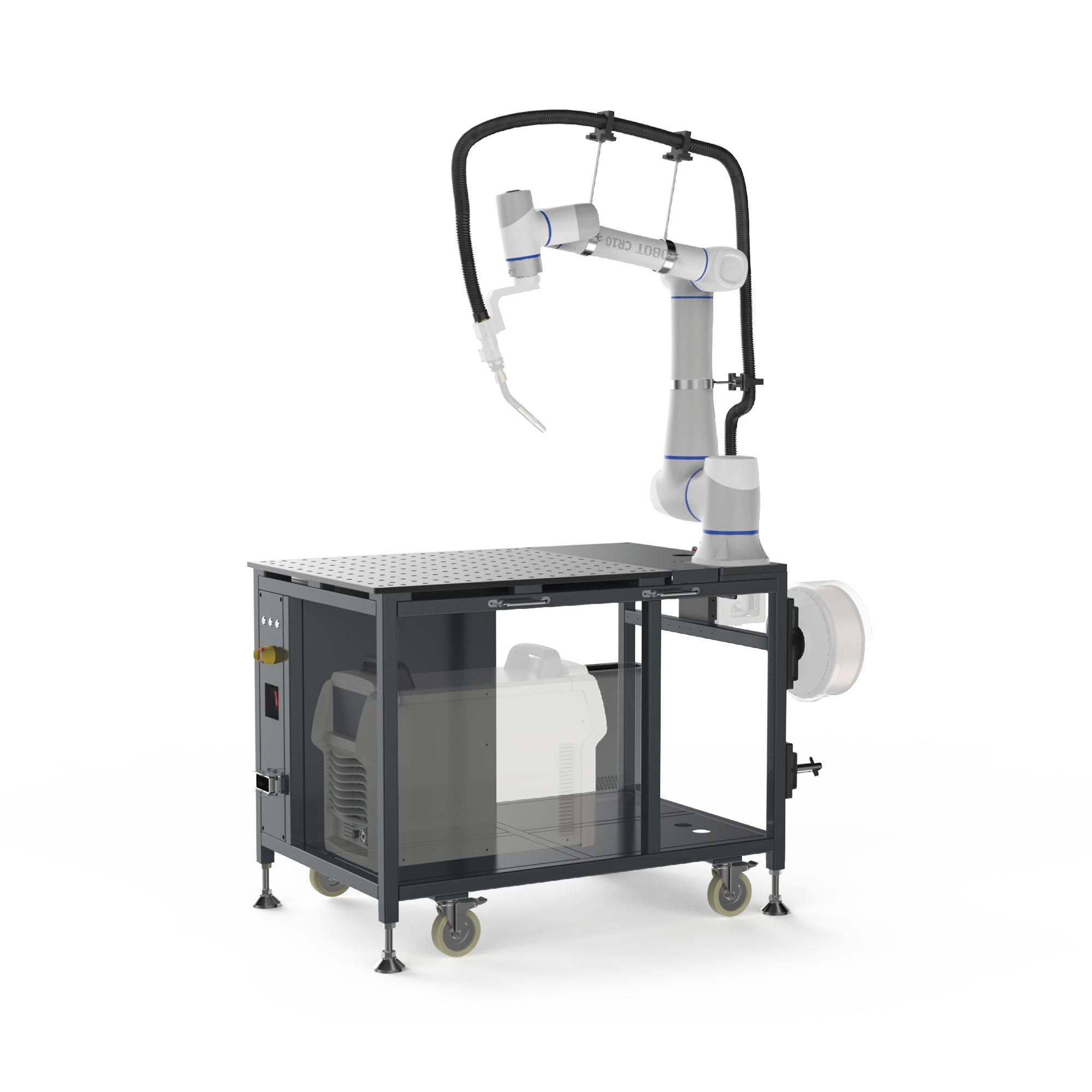 Estacion Con Brazo Robotico Colaborativo Especializado Para Procesos  De Soldadura Automatizada