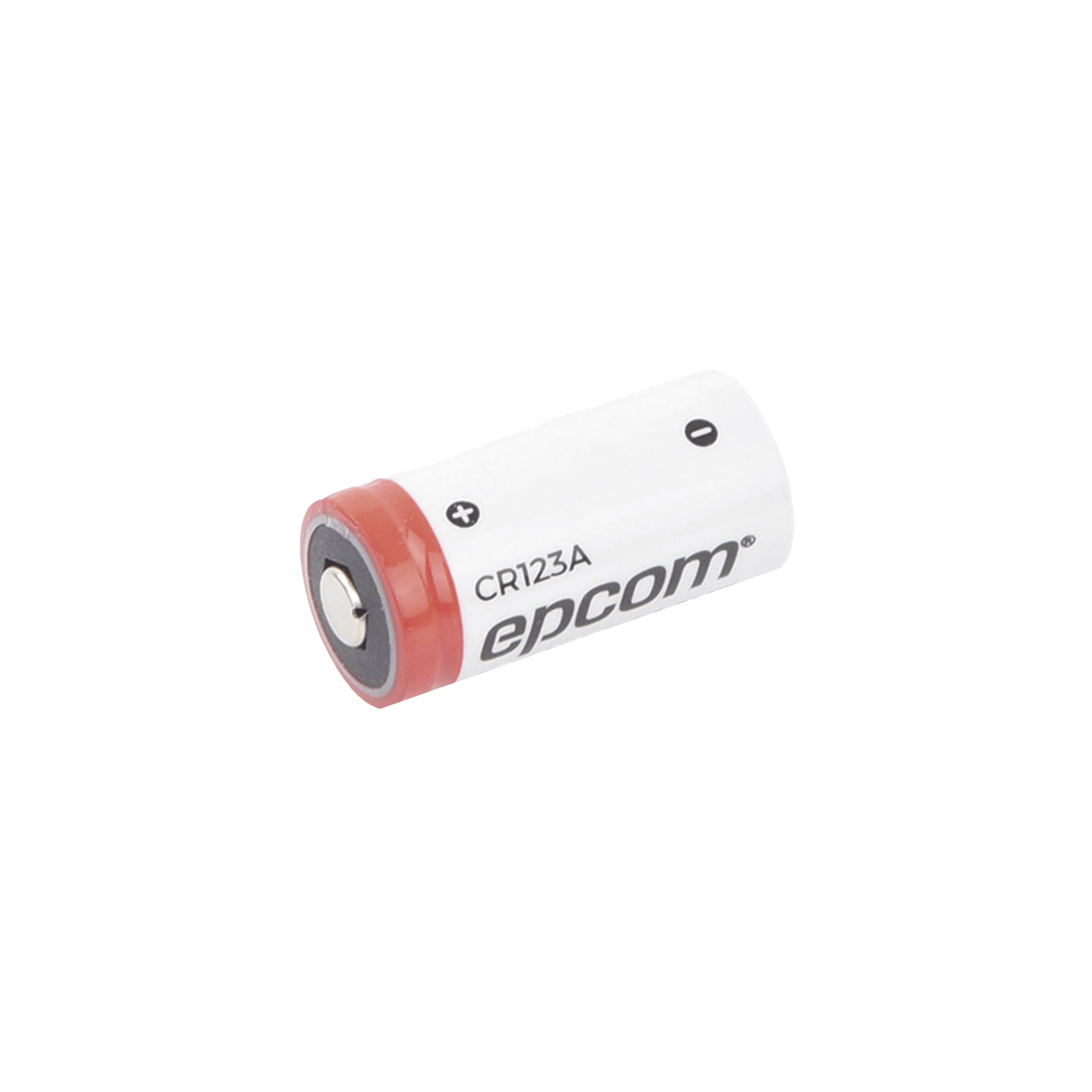 Batería de Litio CR123A / 3V / 1300 mAh / No Recargable / Acero Inoxidable / Operación -40°C a +60°C