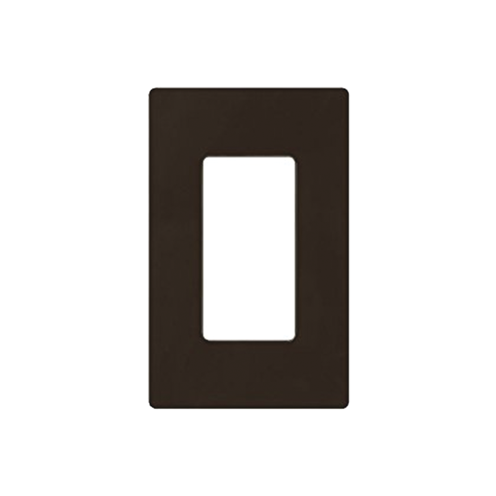 Placa de pared color café,  para un Control Remoto PICO, switch o atenuador.