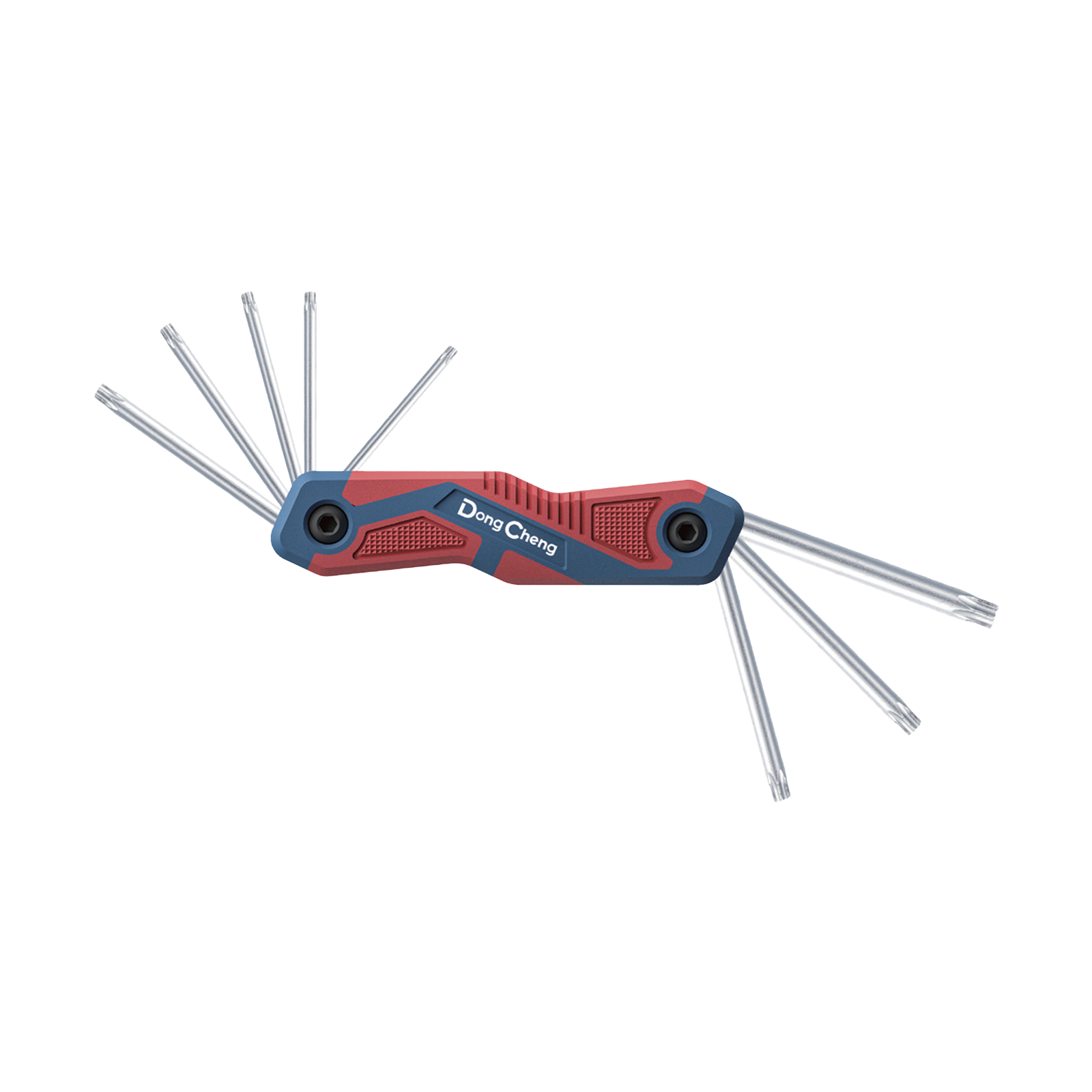 Juego de 8 llaves hexagonales tipo Torx® , porta llaves tipo navaja.,