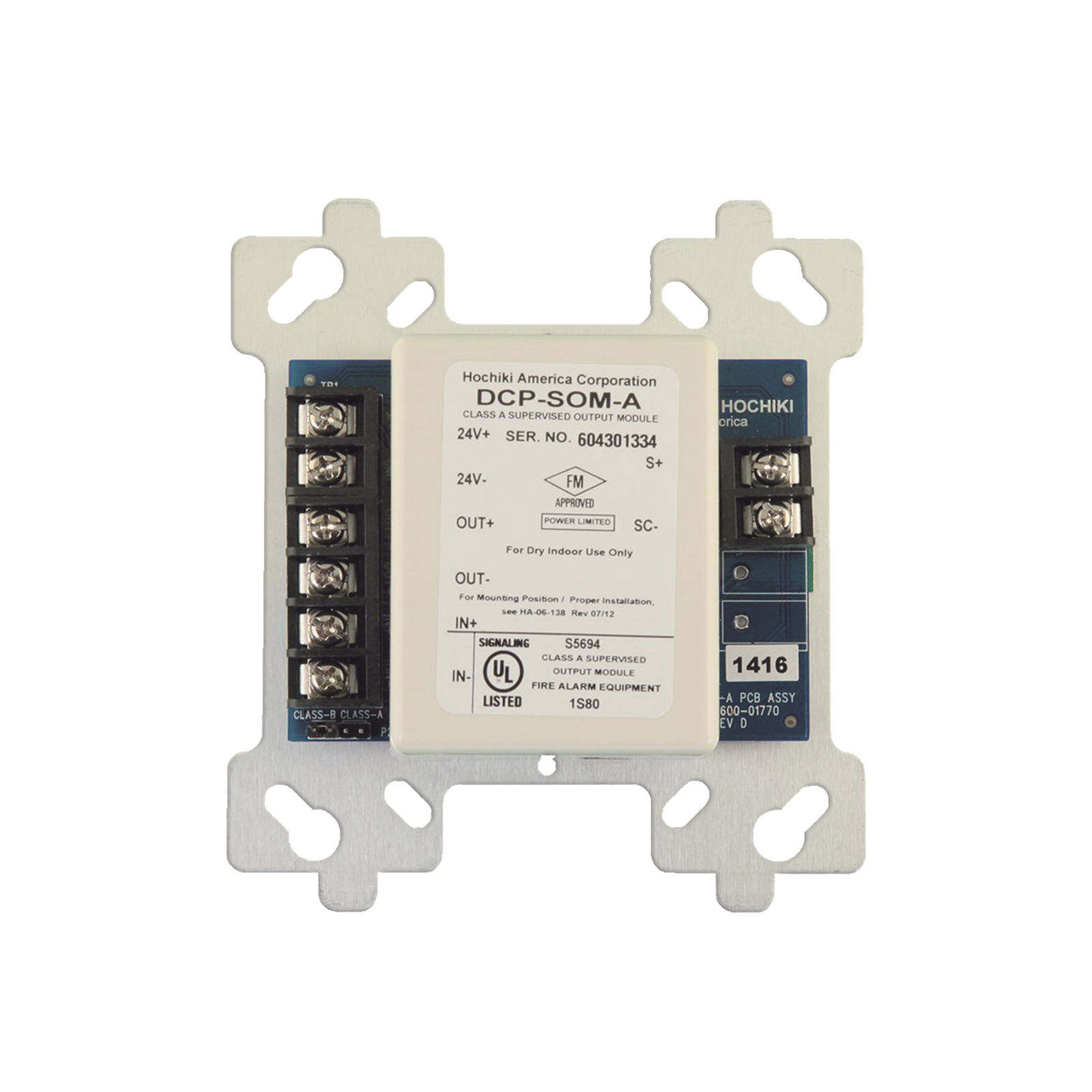 Modulo De Control Direccionable De Salida Supervisada CLASE A & B (0400-01990)
