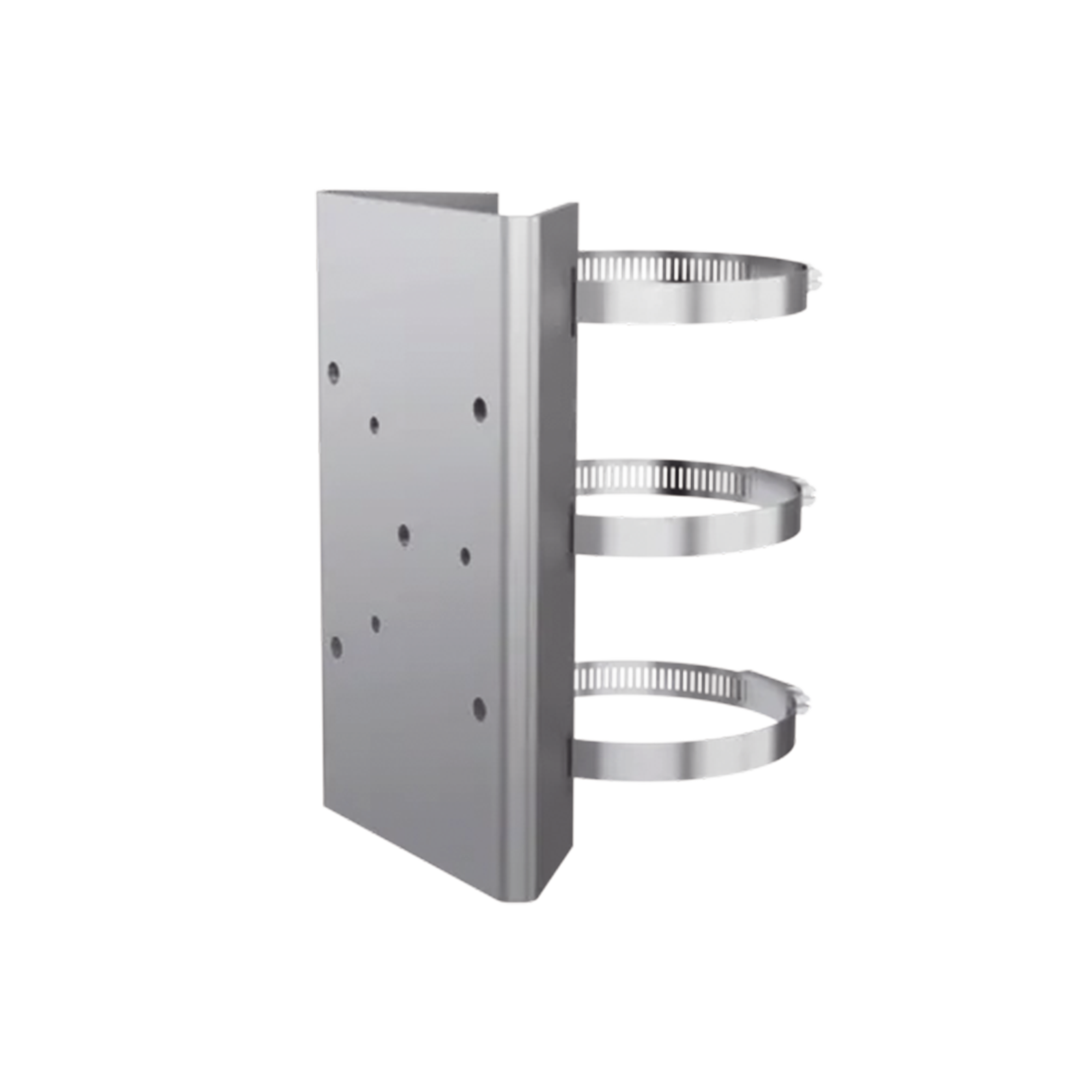 Montaje de Poste para PTZ / Acero Inoxidable / Compatible con PTZ HIKVISION