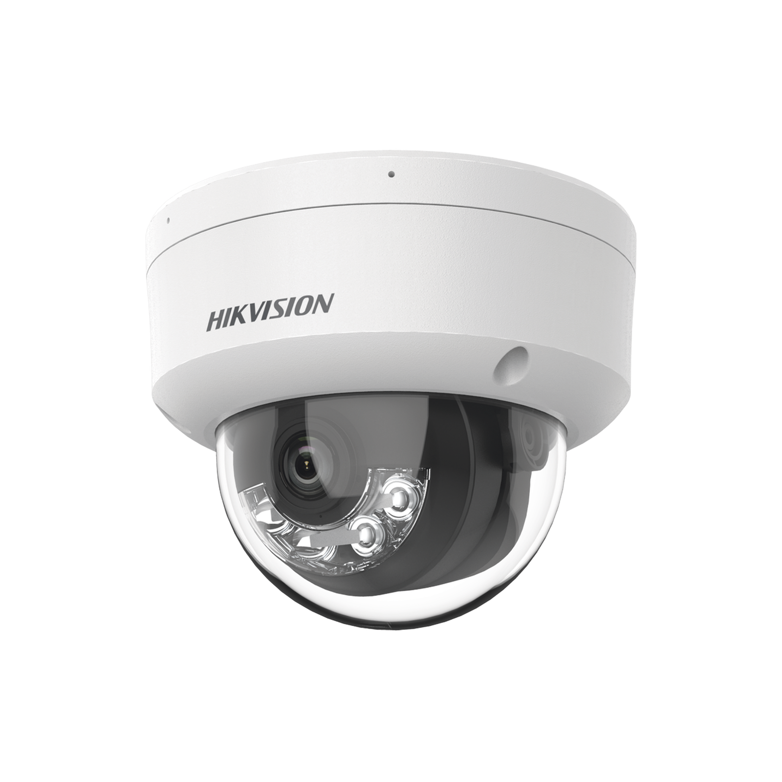 [Dual Light] Domo IP 8 Megapixel (4K) / Lente 2.8 mm / 30 mts IR + 30 mts Luz Blanca / Micrófono Integrado / IK08 / ACUSENSE Lite / Exterior IP67 / H.265 / PoE / ONVIF