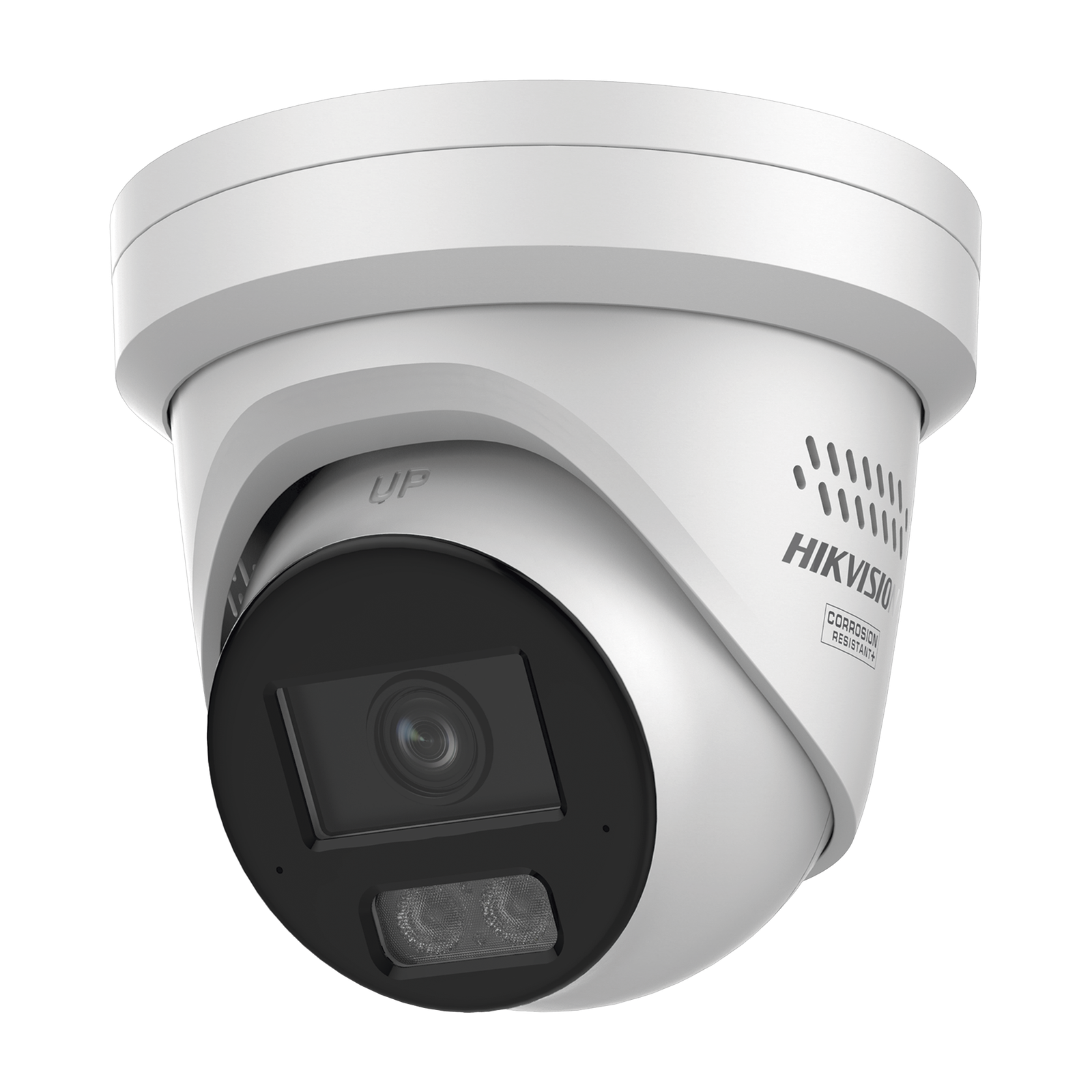 [Dual Light + ColorVu 3.0 + HikAI] Turret IP 8 Megapixel / Lente 2.8 mm / 30 mts IR + Luz Blanca / 2 Microfonos Integrados / Exterior IP67 / Estrobo Azul y Rojo / WDR 130 dB / ACUSENSE 3.0 / Metal / NEMA 4X / ACUSEEK