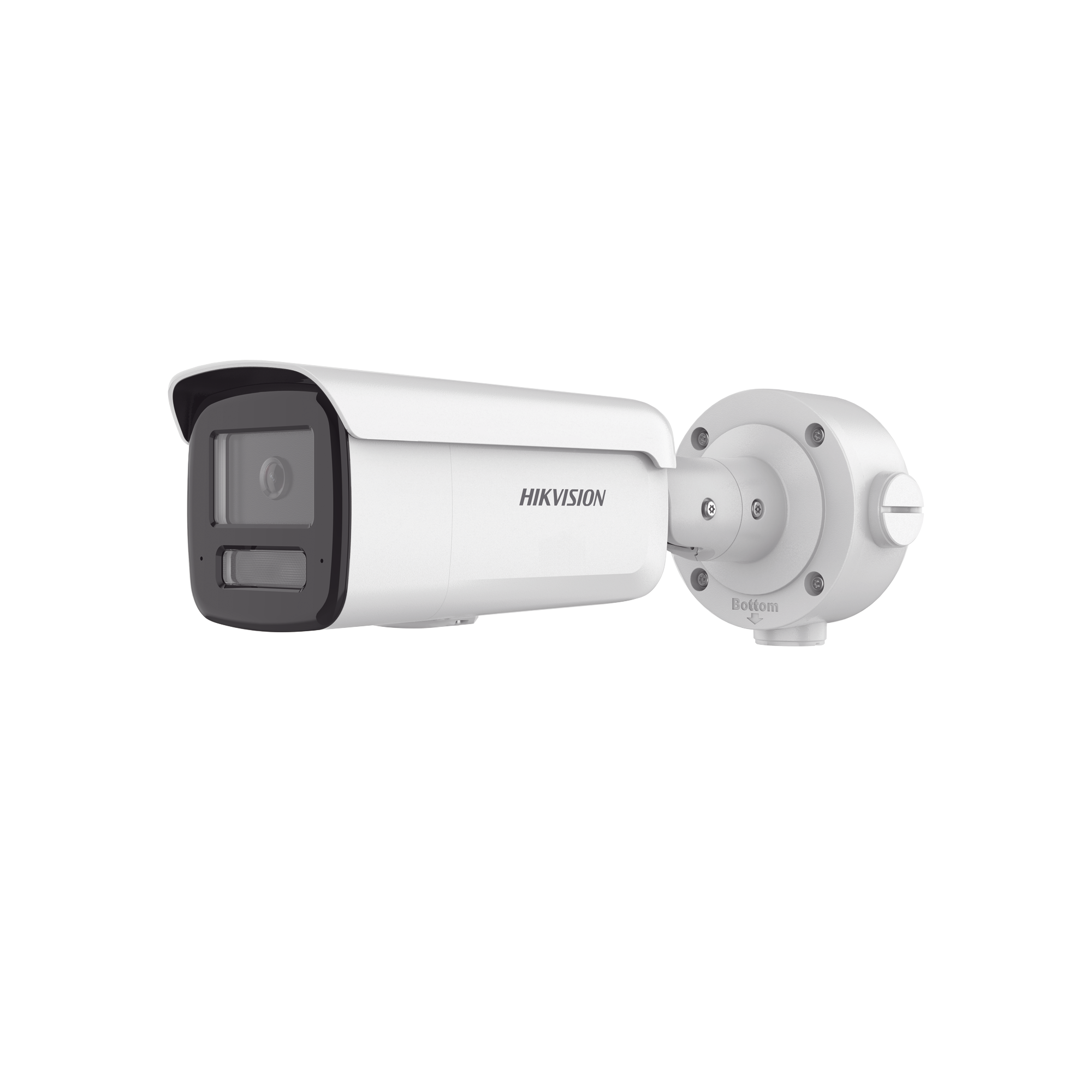 Bala IP 8 Megapixel / Lente 4 mm / Dual Light (60 mts IR + 60 mts Luz Blanca ) / Darkfighter S / Exterior IP67  / WDR 130 dB / 4 Analíticos: AcuSense, Deteccion Facial, Conteo de Personas por Cruce y Zona