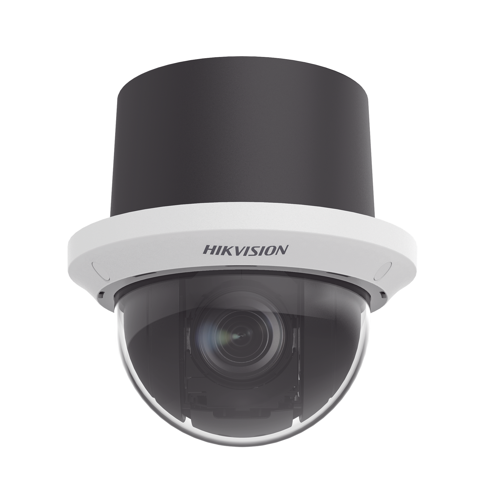 PTZ IP 4K (8 Megapixel) / 25X Zoom / Uso en Plafon / IP54 / ACUSEEK / DARKFIGHTER / ACUSENSE / WDR 120 dB / Audio y Alarmas I/O / HLC / EIS / PoE+ / Micro SD