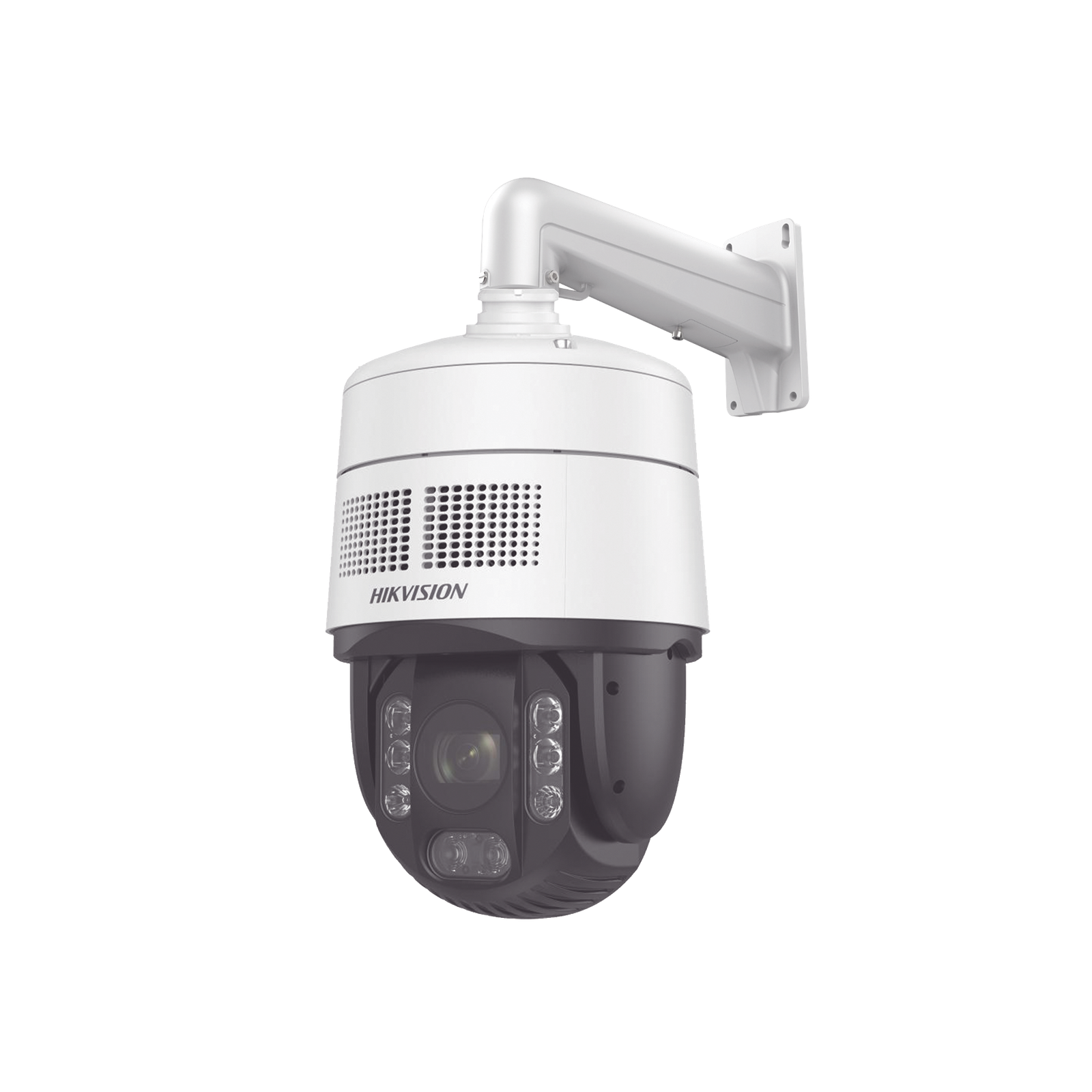 [PROTECCIÓN ACTIVA] Domo PTZ IP 4 Megapixel / 32X Zoom / 200 mts IR / Potente Alerta Audible y Luz Estroboscópica hasta 100 Metros / ACUSENSE / IP67 / IK10 /  / Autoseguimiento 2.0 / Hi-PoE / DARKFIGHTER / Rapid Focus / Micro SD