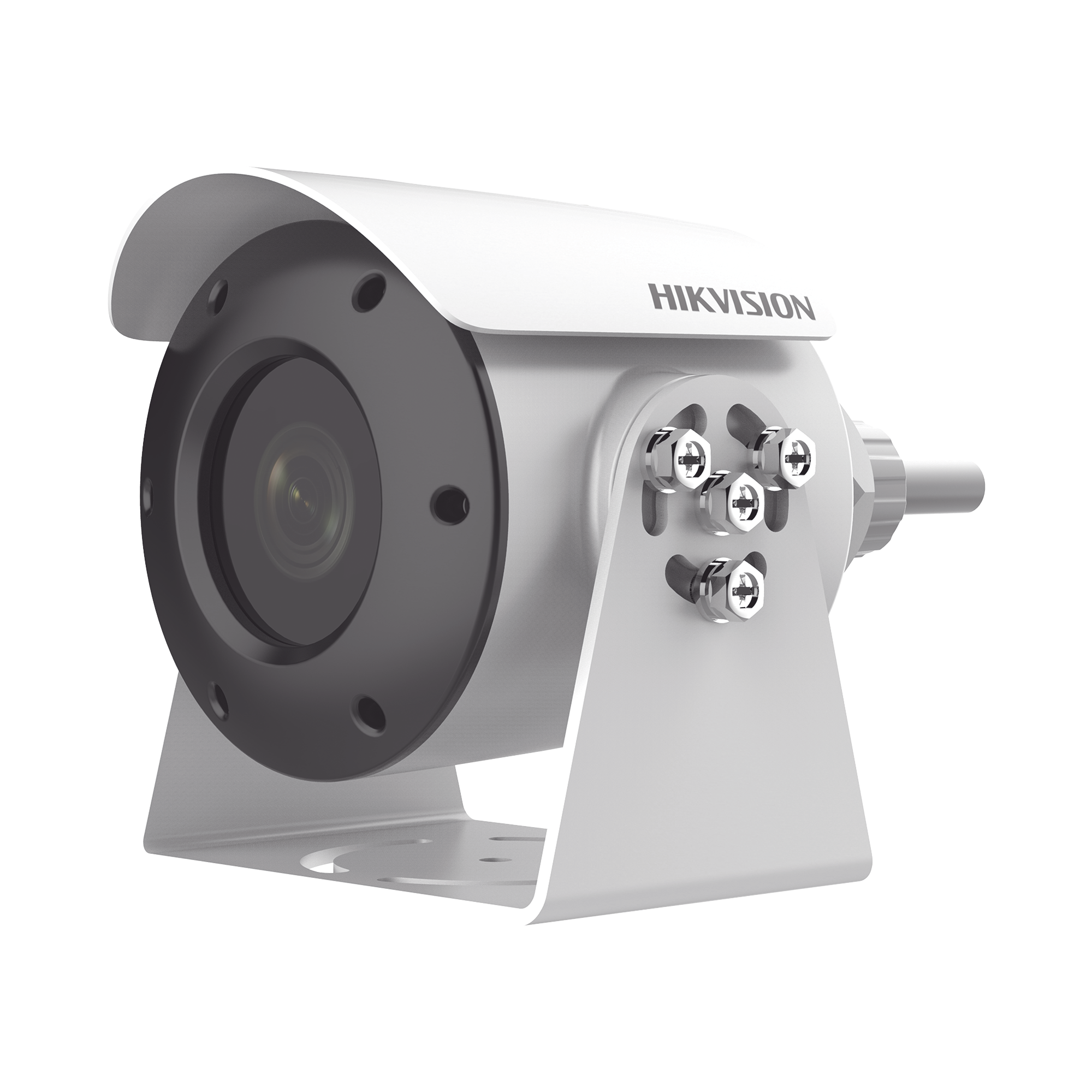 Bala IP 4 Megapixel / Antiexplosión / Lente 4 mm /  H.265+ / 30 mts IR / WDR 120 dB / PoE / IP68 / Entrada-Salida audio y alarma