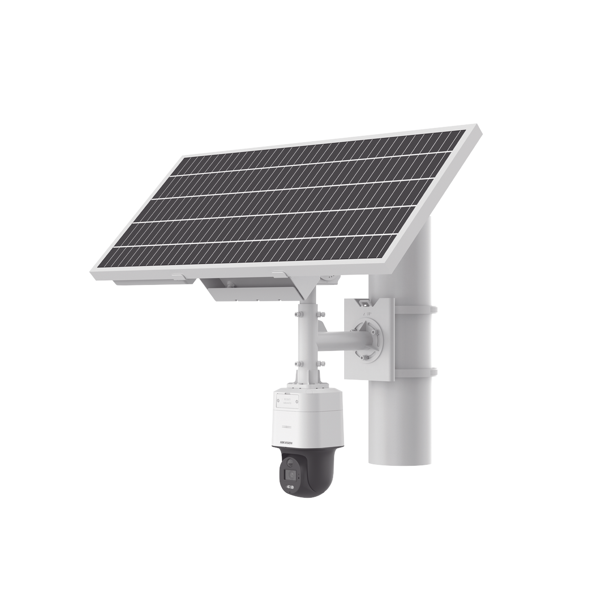 Kit Solar IP All in One / Cámara PT ColorVu 4 Megapixel / Lente 4 mm / Panel Solar / Batería de Respaldo de Litio 23.2Ah (Hasta 24 Días) / Conexión 4G / Accesorios de Instalación