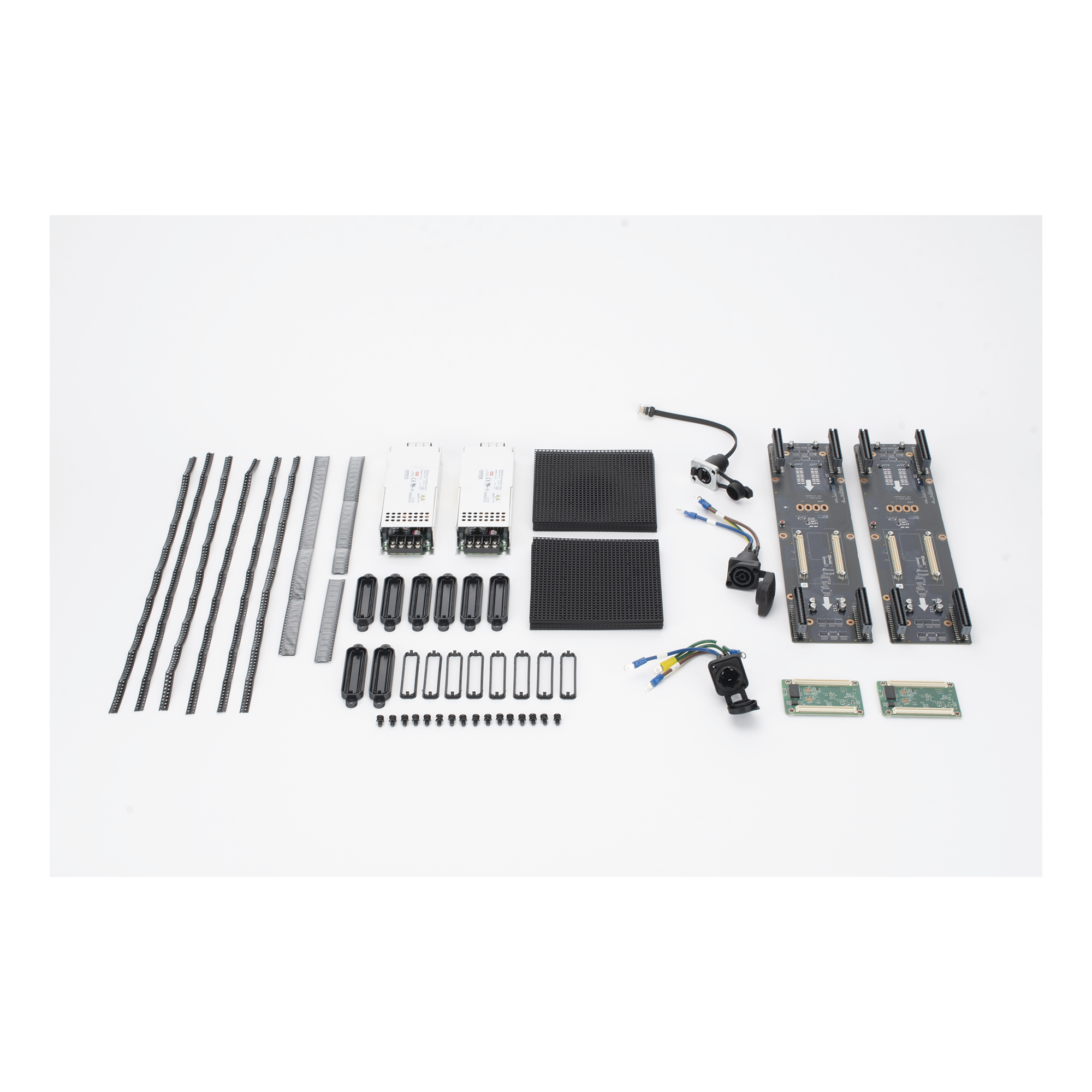 Kit de Refacciones/Accesorios para Paneles LED Hikvision de Renta 3.9mm / Compatible con Paneles de 500 mm x 500 mm