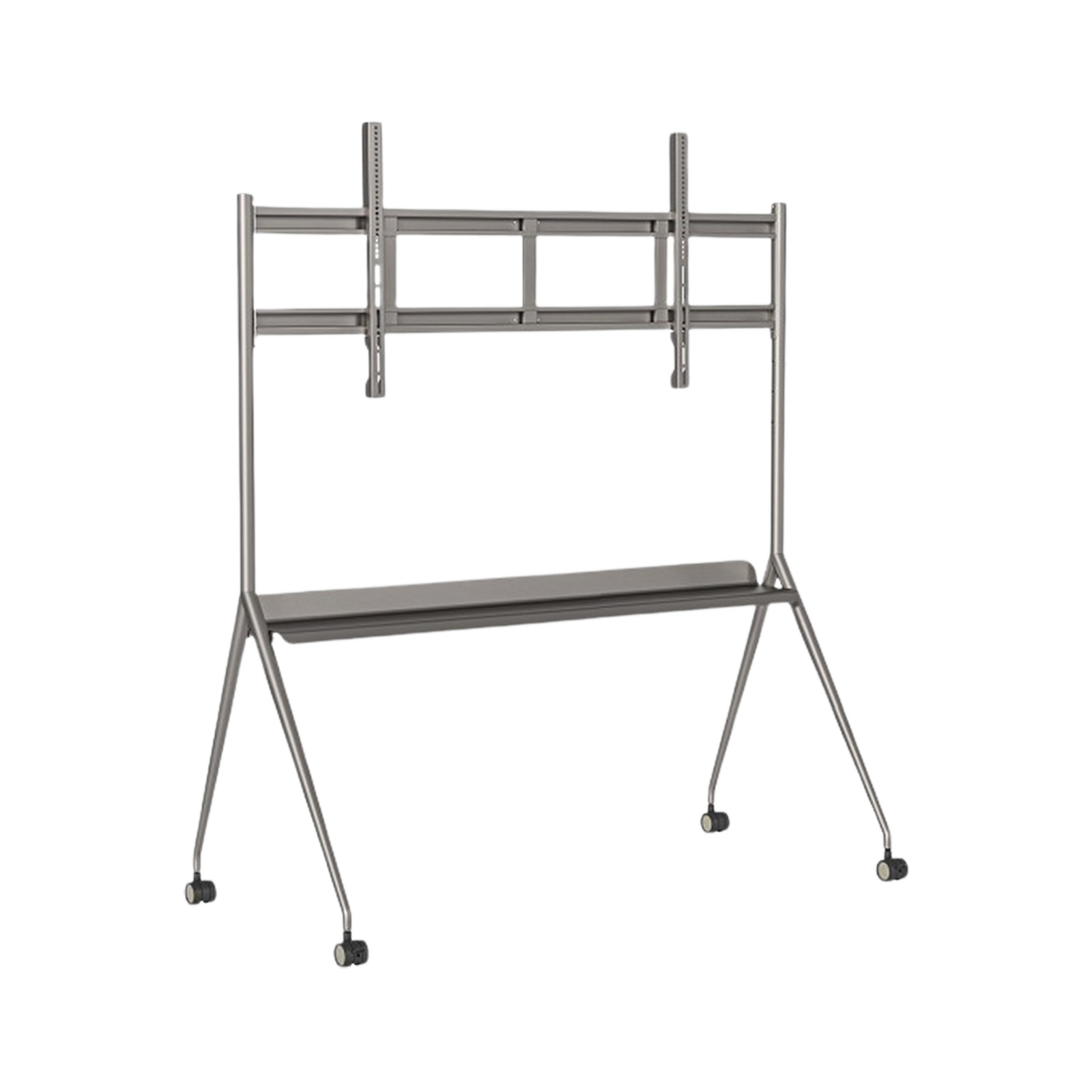Montaje de Piso Móvil para Pantallas de 75 y 86" / Compatible con VESA / Incluye Soporte para Pantalla