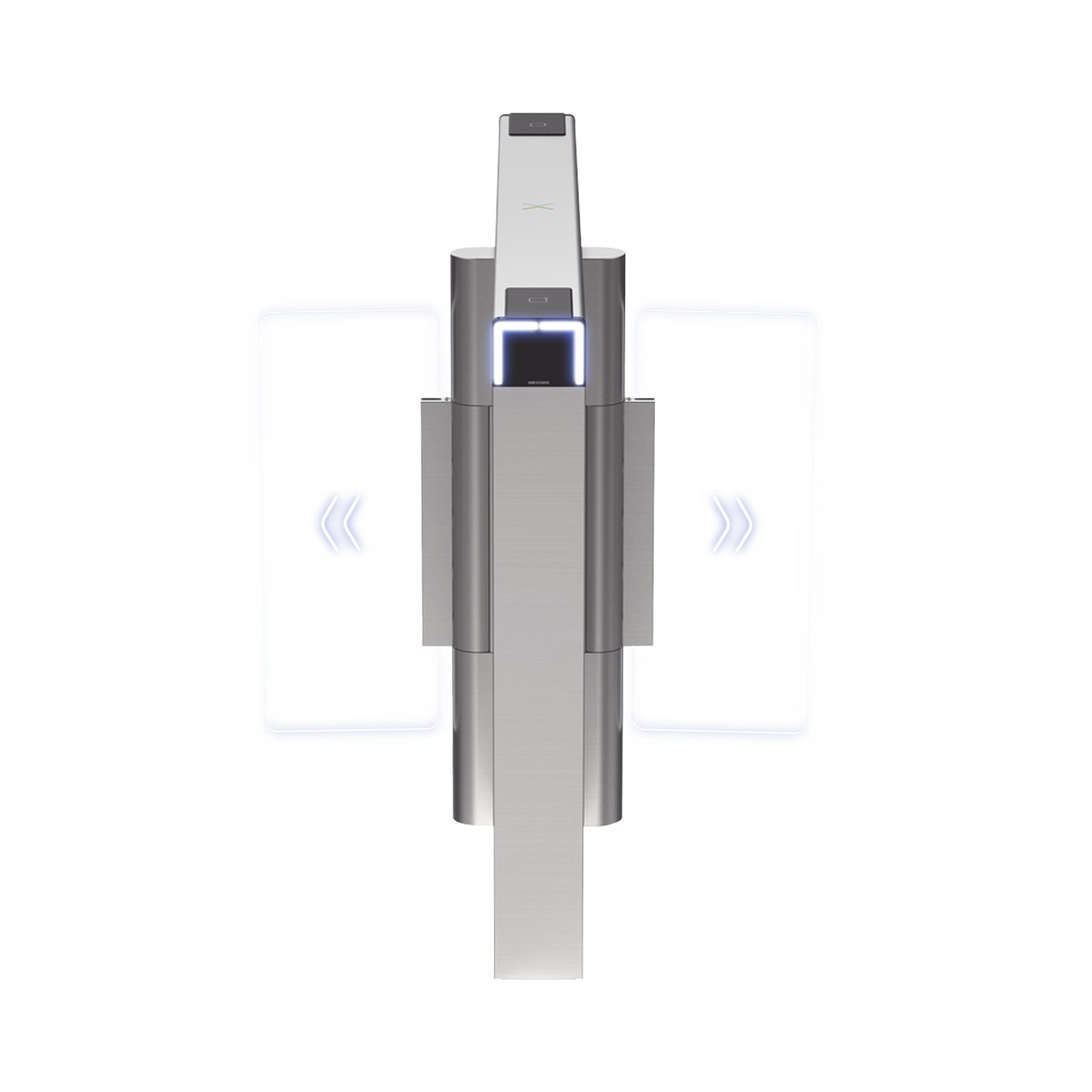 Torniquete Swing Central PREMIUM para Ampliar Carriles / Iluminación LED / Carril de 90 cms / Requiere Torniquetes Izquierdo y Derecho