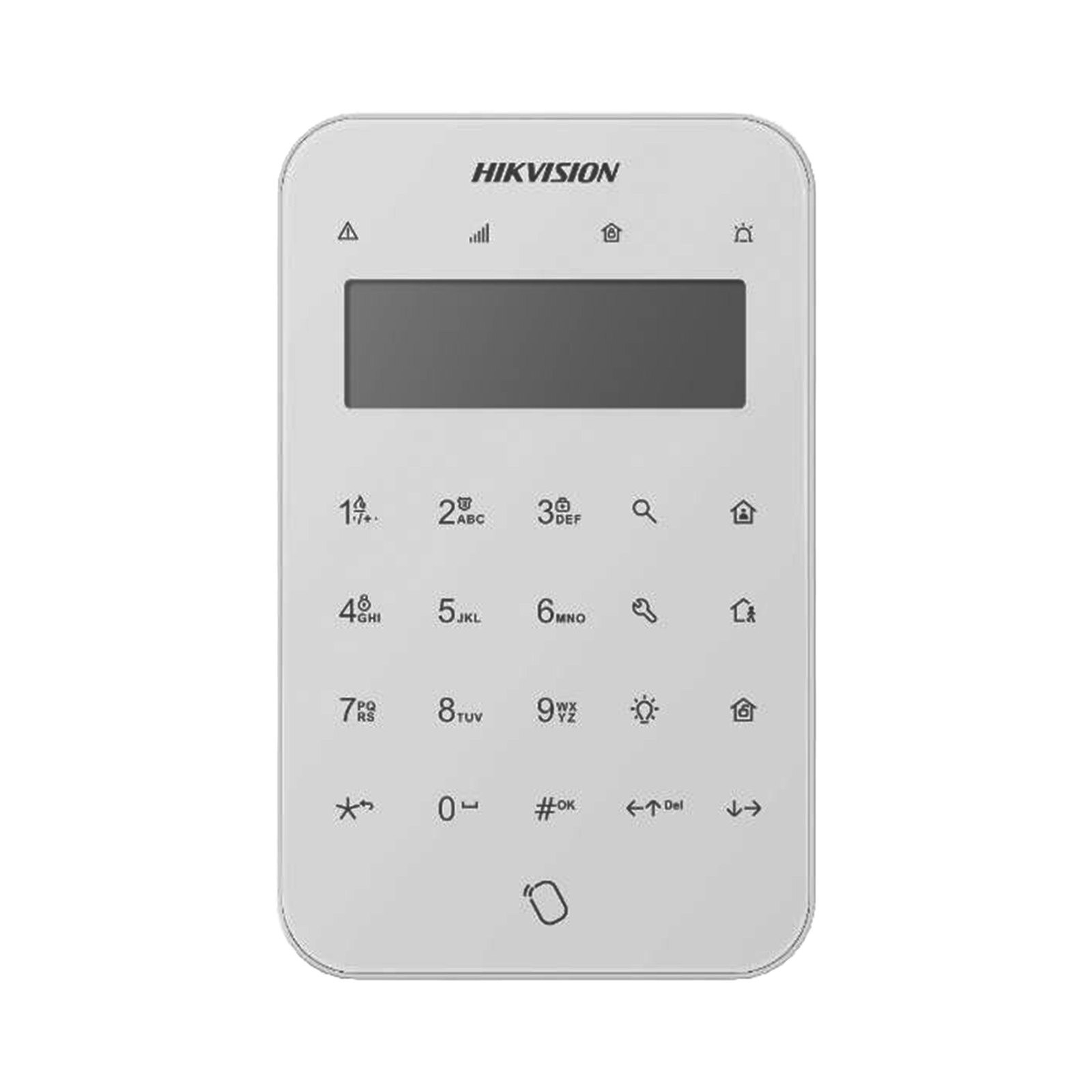 (AX PRO) Teclado Inalámbrico con Pantalla LCD para Armado y Desarmado / Funciones de Automatización para control de Relevadores