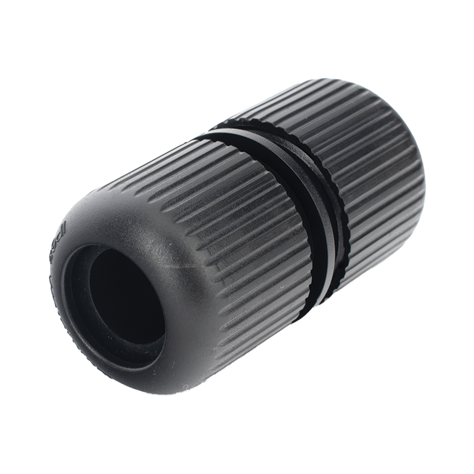 Protector para Exterior IP68 / Adaptador para el Conector Tipo Plug (12 Vcc) en Cámaras Epcom / Color Negro / Hikvision / Hilook