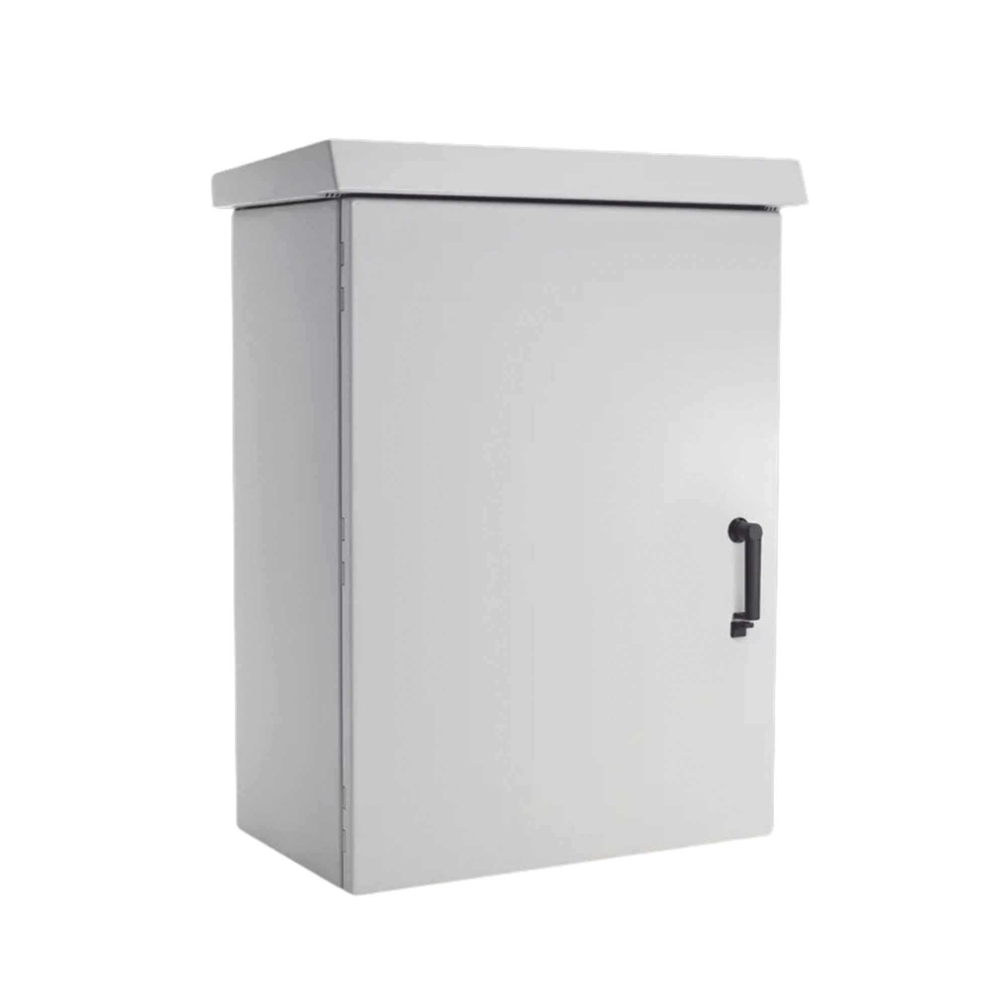 Gabinete Para Exterior OSP ComLine de 12 UR, 600 mm de Ancho, 500 mm de Profundidad De Aluminio, Color Gris Claro Con Protección NEMA 4/12/4X/3/3R; IP66