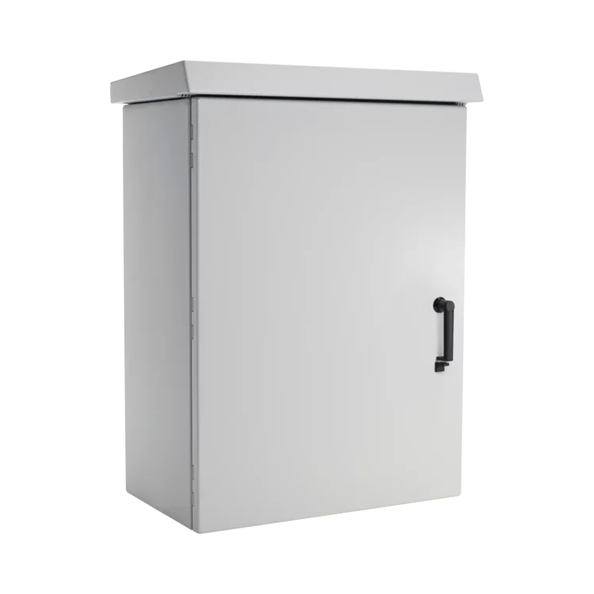 Gabinete Para Exterior OSP ComLine de 18 UR, 600 mm de Ancho, 500 mm de Profundidad De Aluminio, Color Gris Claro Con Protección NEMA 4/12/4X/3/3R; IP66