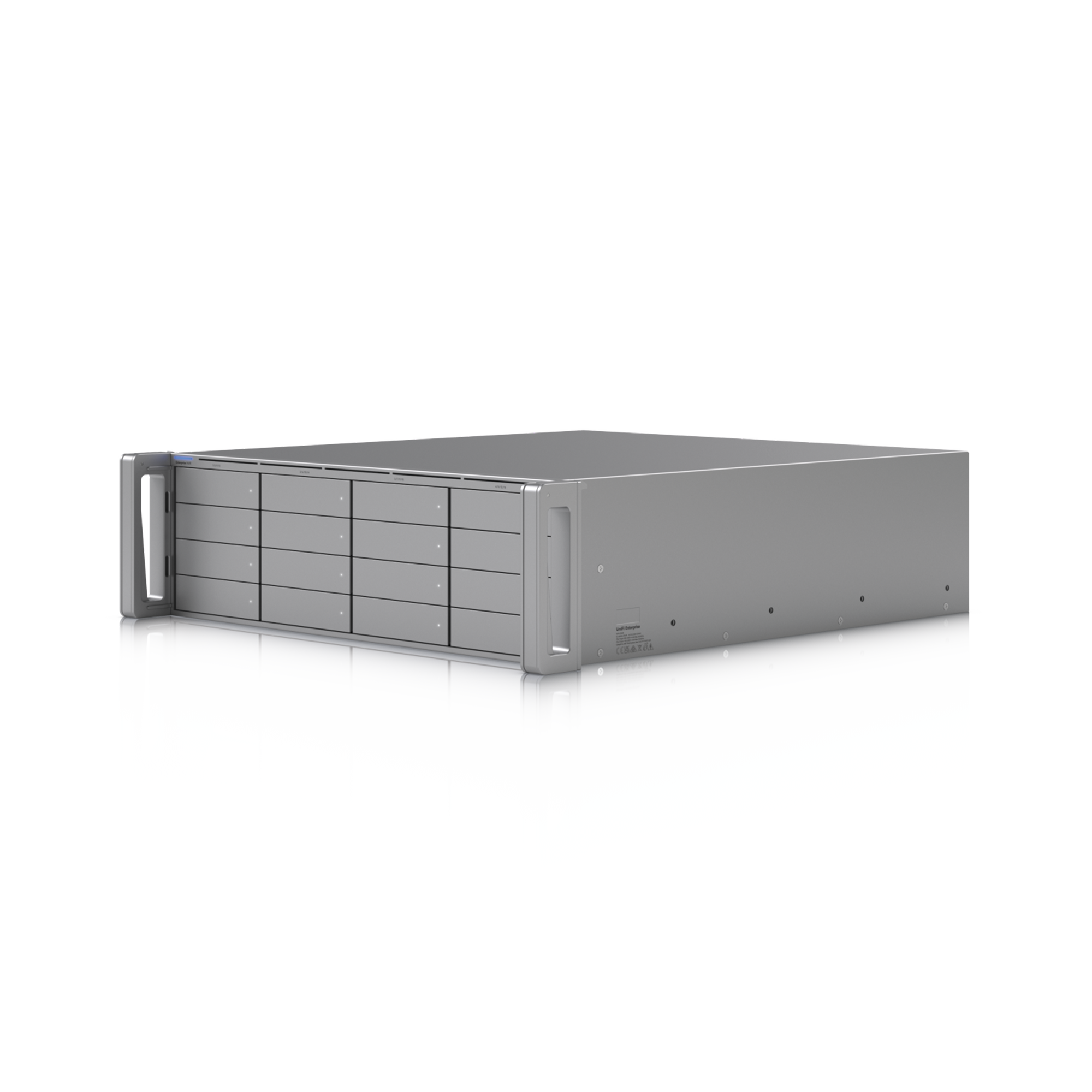 ENVR UniFi Enterprise con Soporte para hasta 210 CÃ¡maras HD, 140 CÃ¡maras 2K o 70 CÃ¡maras 4K, con UniFi Protect & Access, 1 Puerto RJ45 10G, 2 Puertos SFP+ 10G y 16 BahÃ­as para Discos Duros