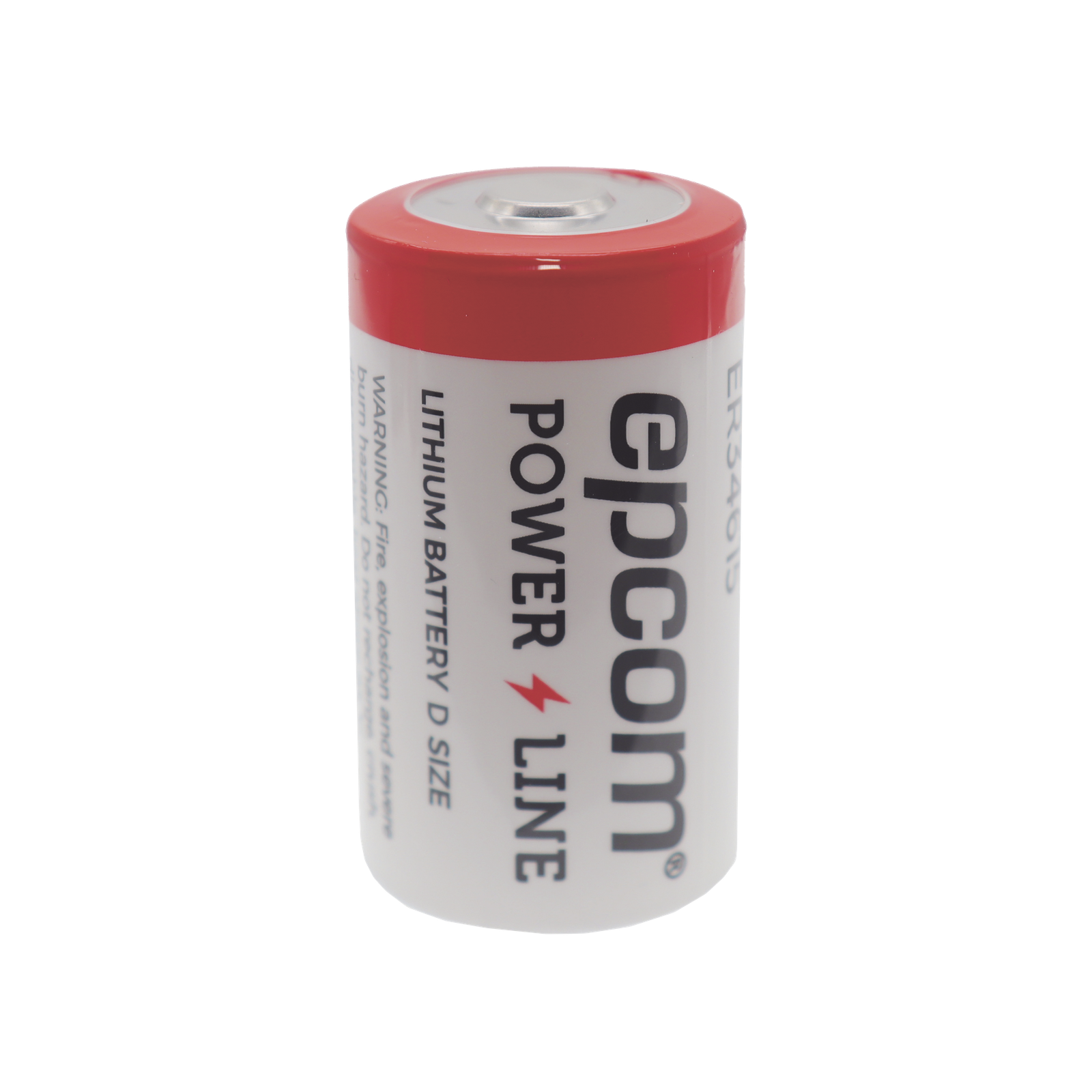Batería de Litio ER34615 Tamaño D / 3.6V / 19Ah / Li-SOCl2 / No Recargable / Operación -60°C a +85°C / Electrolito Antiinflamable