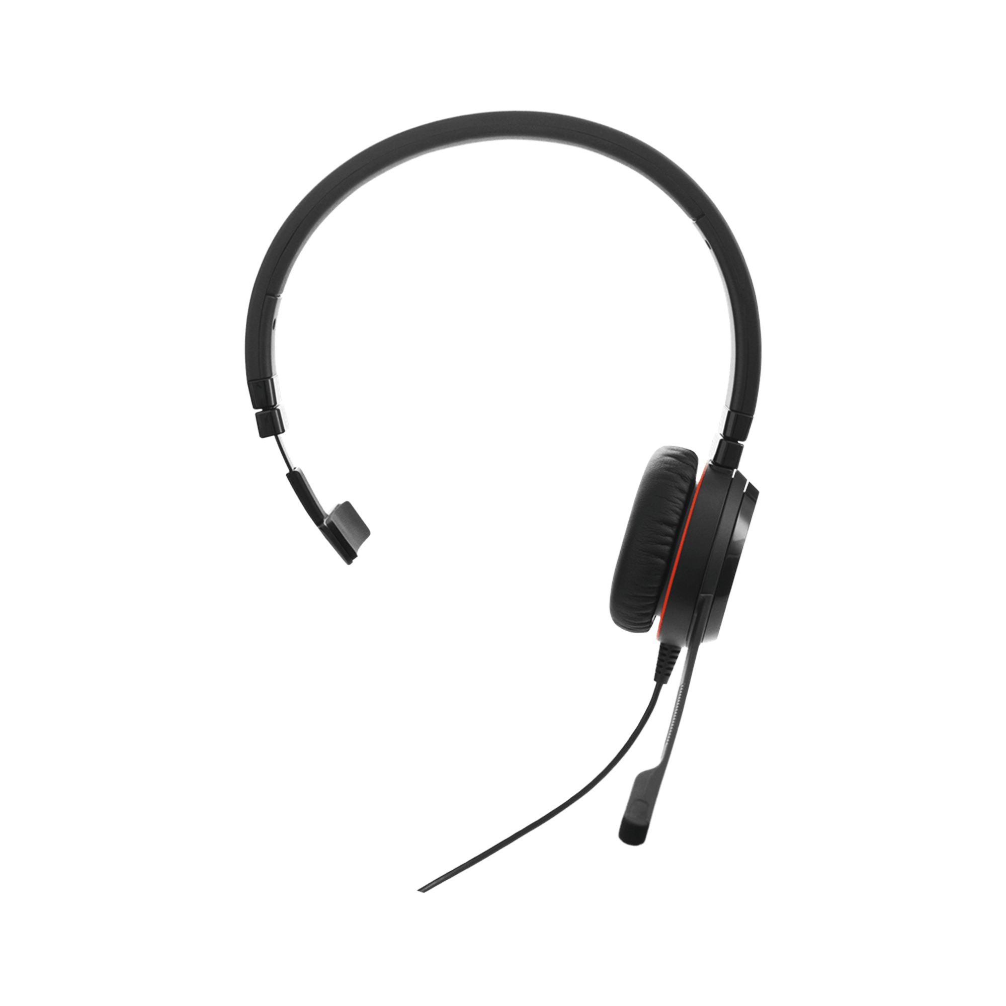 Jabra Evolve 30 Mono con conexión USB / 3.5mm, micrófono con cancelación de ruido y controlador en el cable con botones e indicadores LED (5393-829-309)