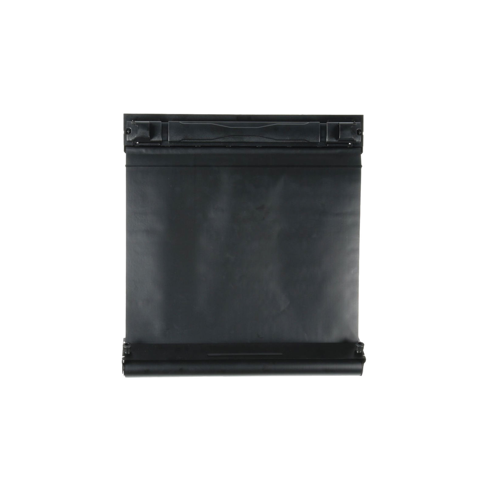 Tapa Ciega Tipo Cortina, Para Rack de 19 in, Ajustable de 4 a 51 UR, Color Negro