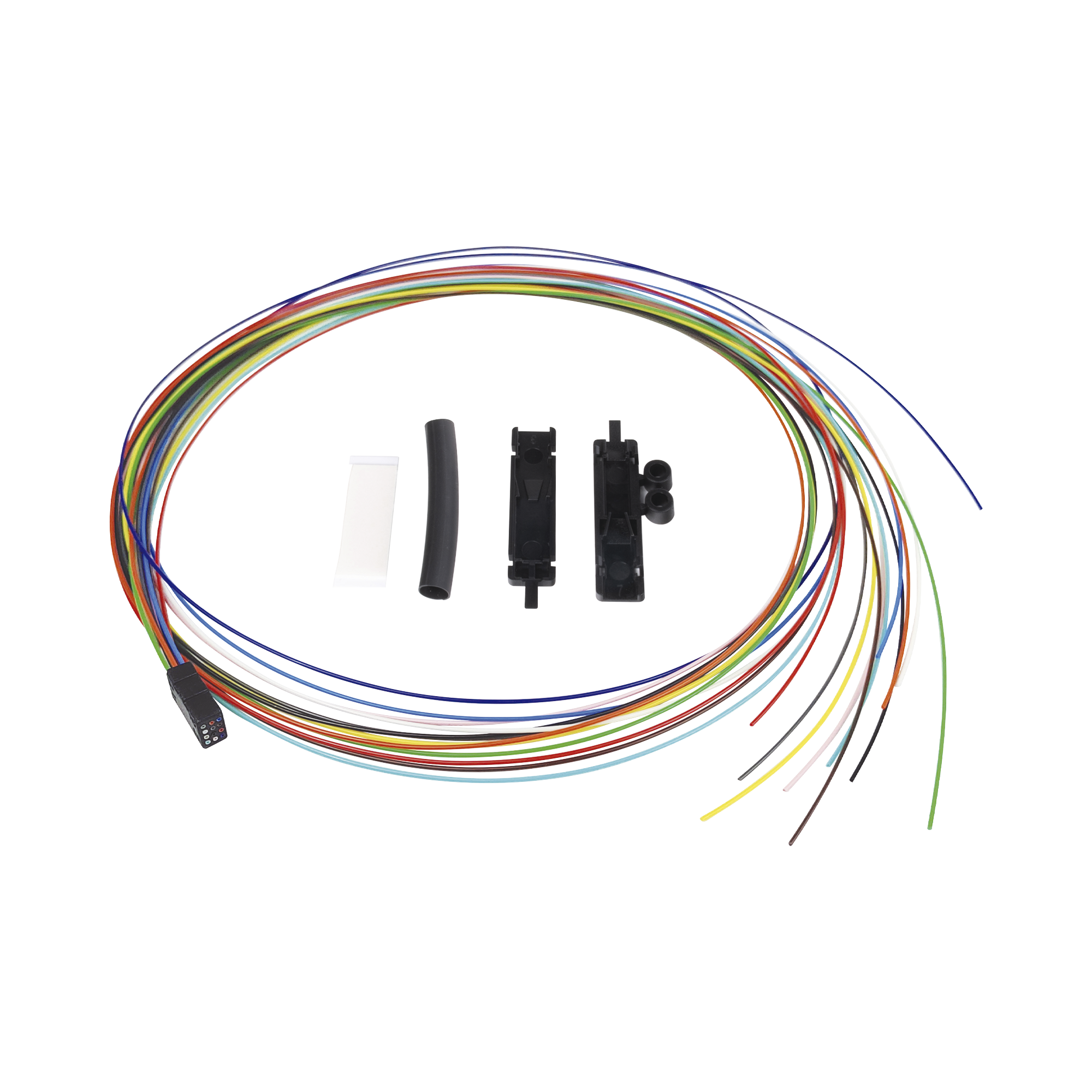 Kit Fan-Out de 12 Fibras, Para Convertir de 250 a 900 Micras, 1 Metro (3.28 Pies)