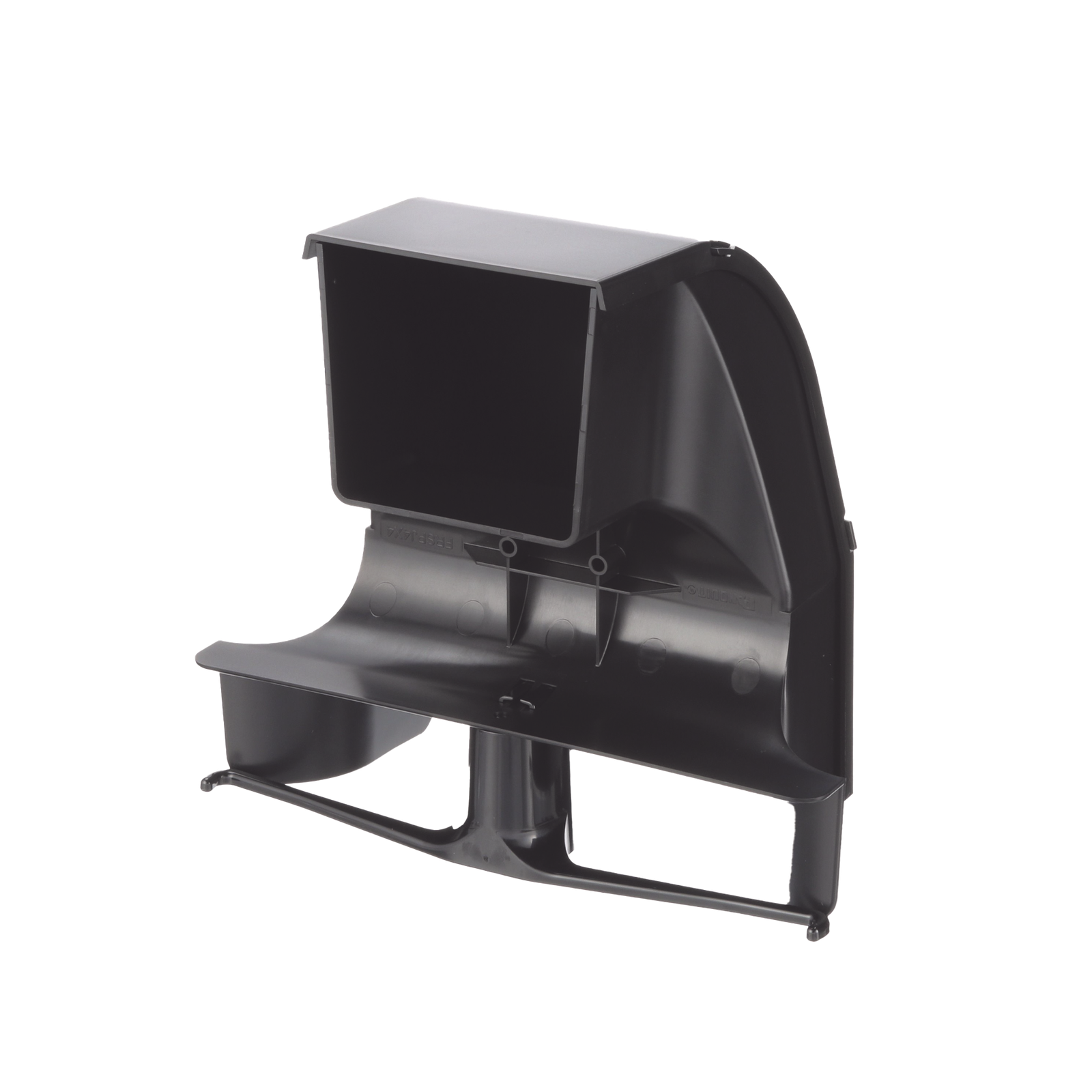 Bajada Para Canaleta FiberRunner™, Uso con Medidas 4x4, 6X4, 12X4, o 24X12, Con Reducción a 4X4, Color Negro